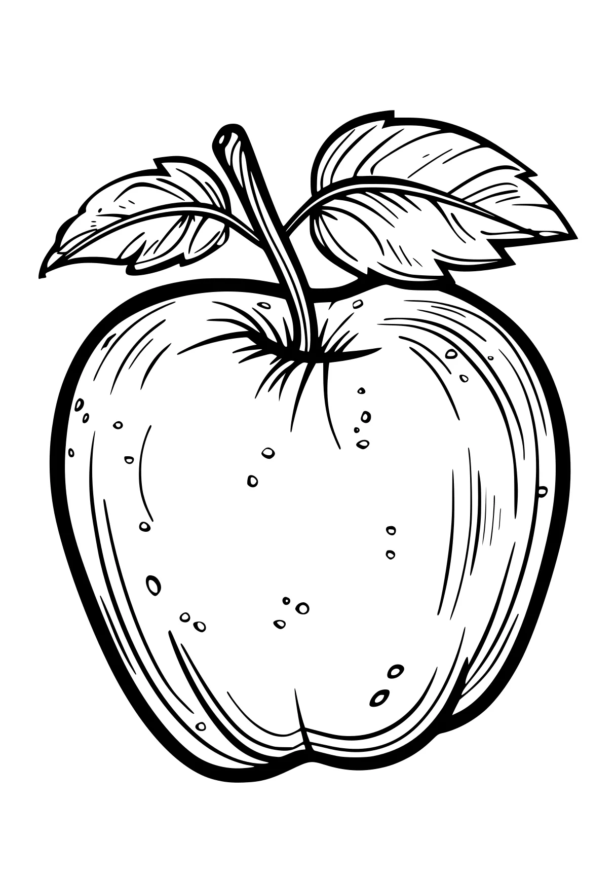 apple coloring page apple, vegetable, fruit, peach, illustrator, free downloads