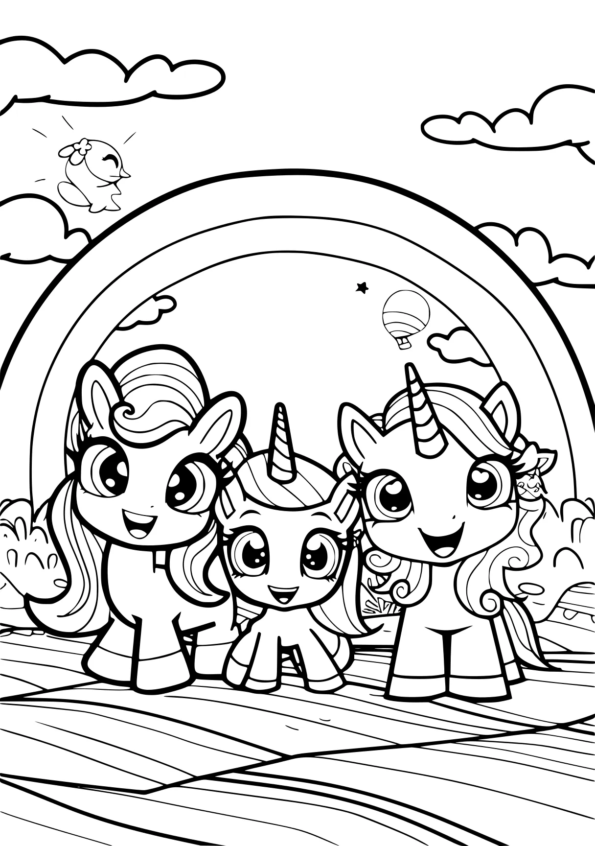 rainbow friends color pages alicorn, mlp, pony, free coloring page downloads