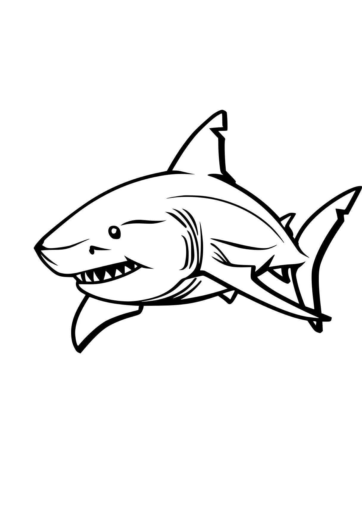 shark coloring sheet shark, megalodon, sharks, fish, whale, free page downloads