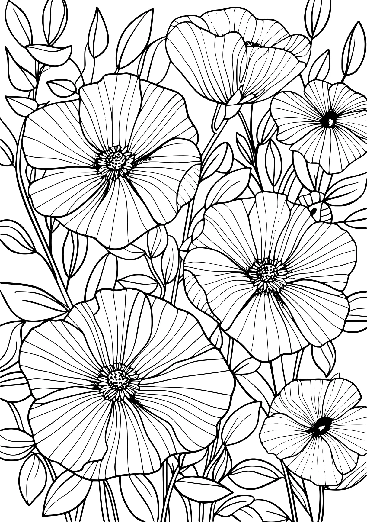 coloring pages printable flowers pattern, patterns, zentangle, free page downloads