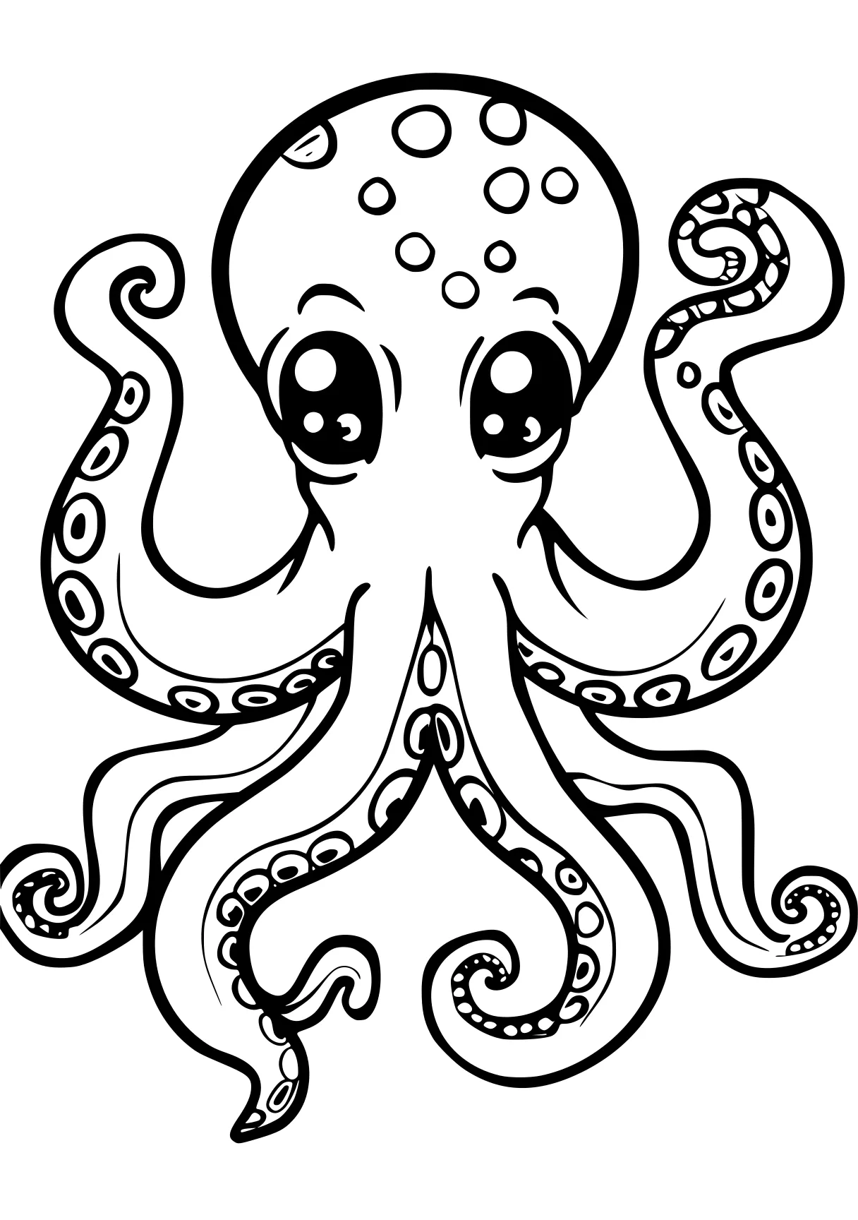 childrens colouring pages octopus, illustrator, patrol, squidward, design, free coloring page downloads