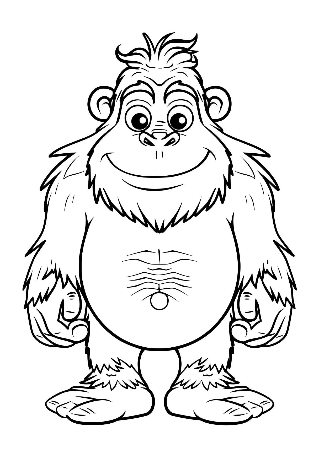 coloring games online monkey, gorilla, kong, tanjiro, bigfoot, free page downloads