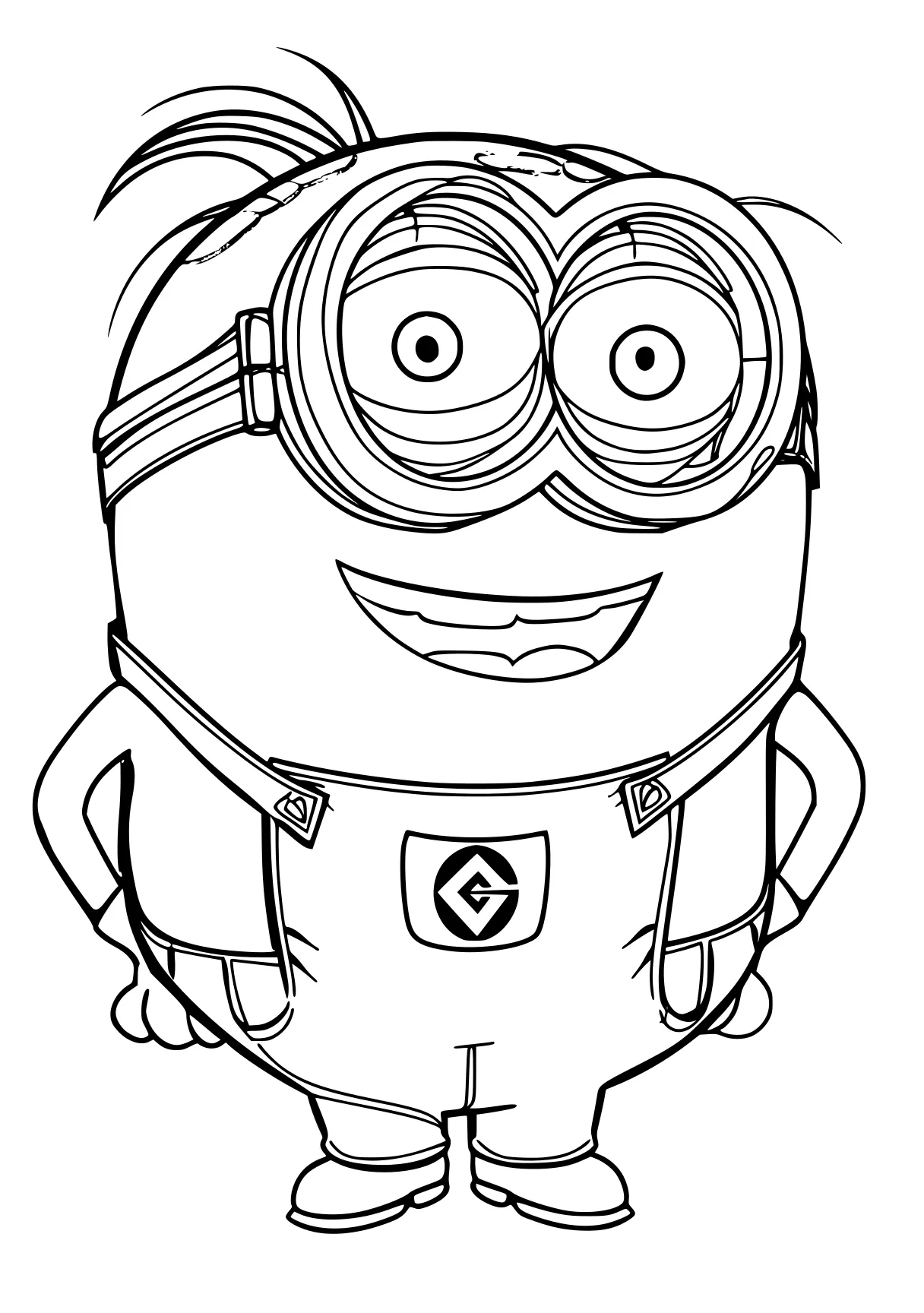 coloring pages minions minion, minions, doraemon, pororo, morty, free page downloads