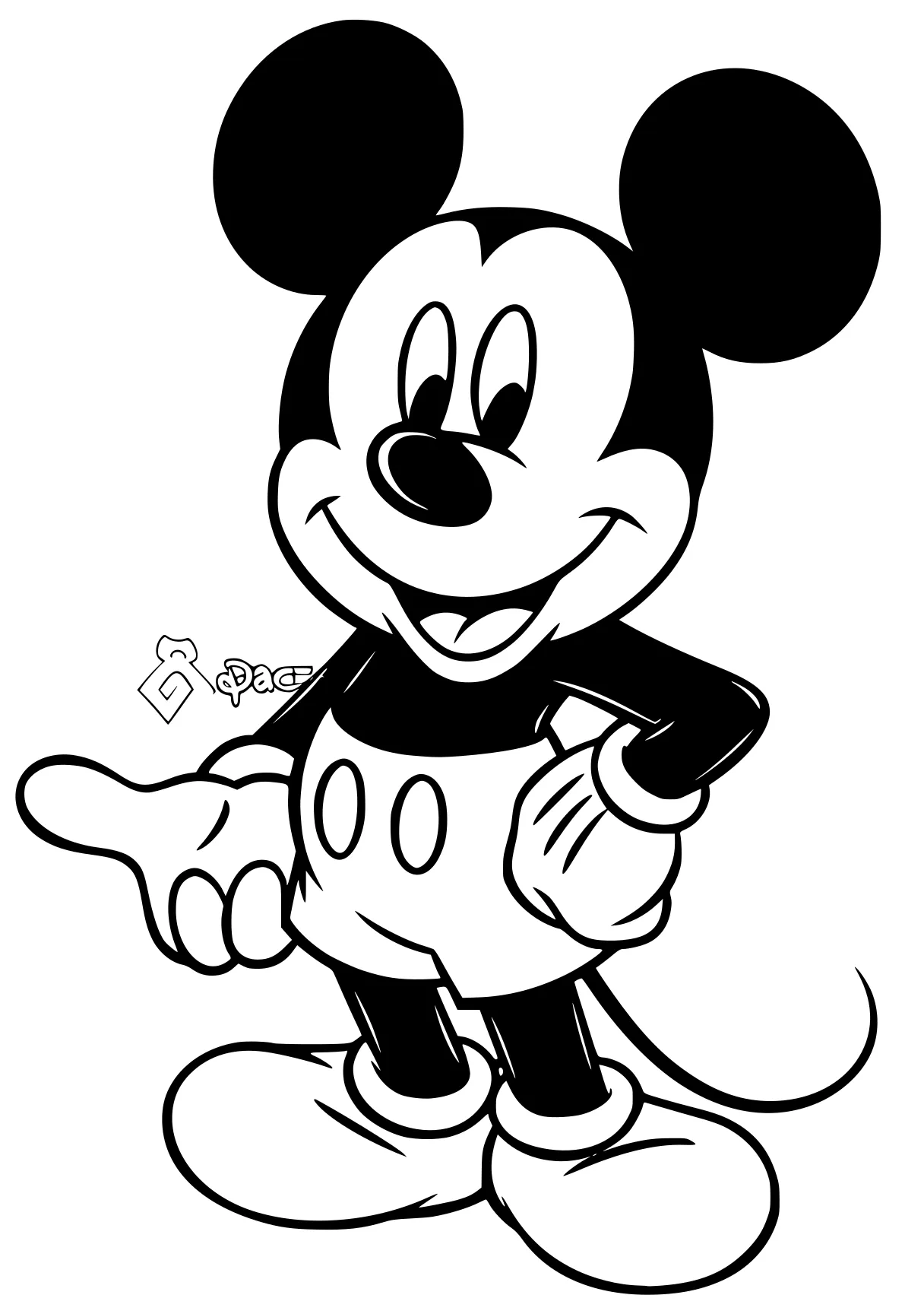 mickey coloring page mickey, mouse, minnie, disney, goofy, free downloads