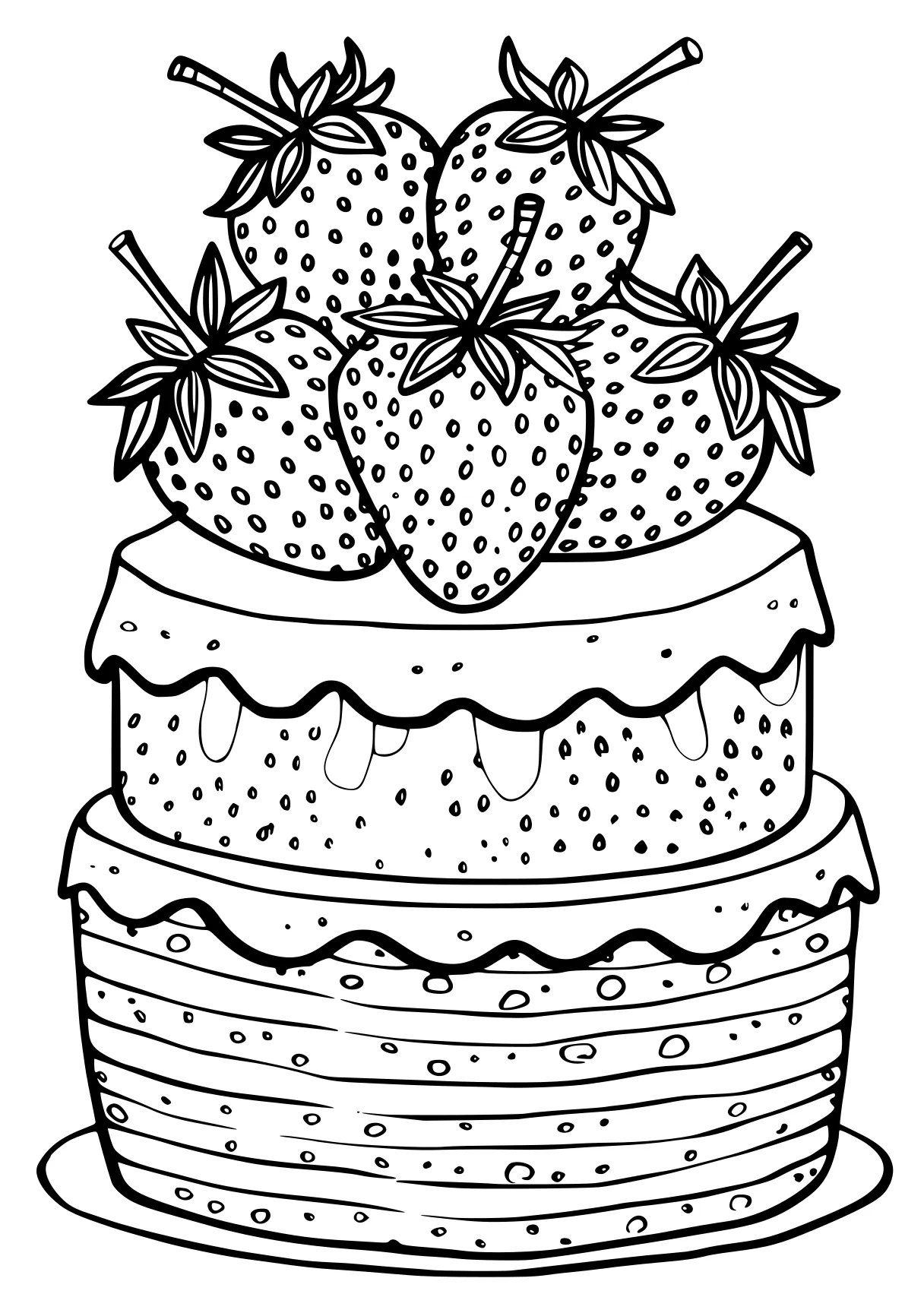 strawberry shortcake coloring page cake, shortcake, cupcake, zentangle, free downloads