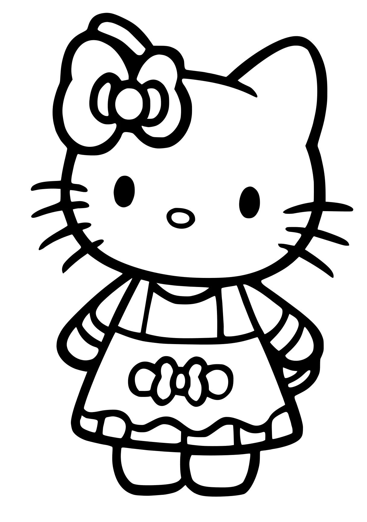 hello kitty and friends coloring pages sanrio, kitty, unikitty, cinnamoroll, peppa, free page downloads