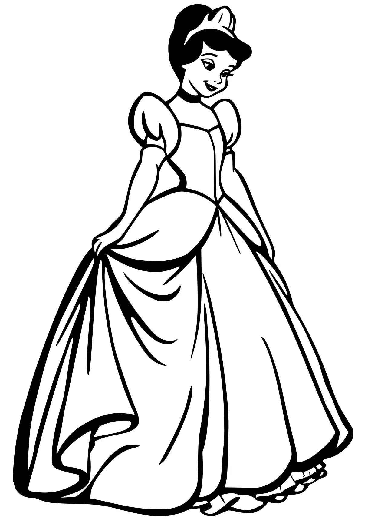 cinderella coloring rosalina, cinderella, lady, tiana, belle, free page downloads