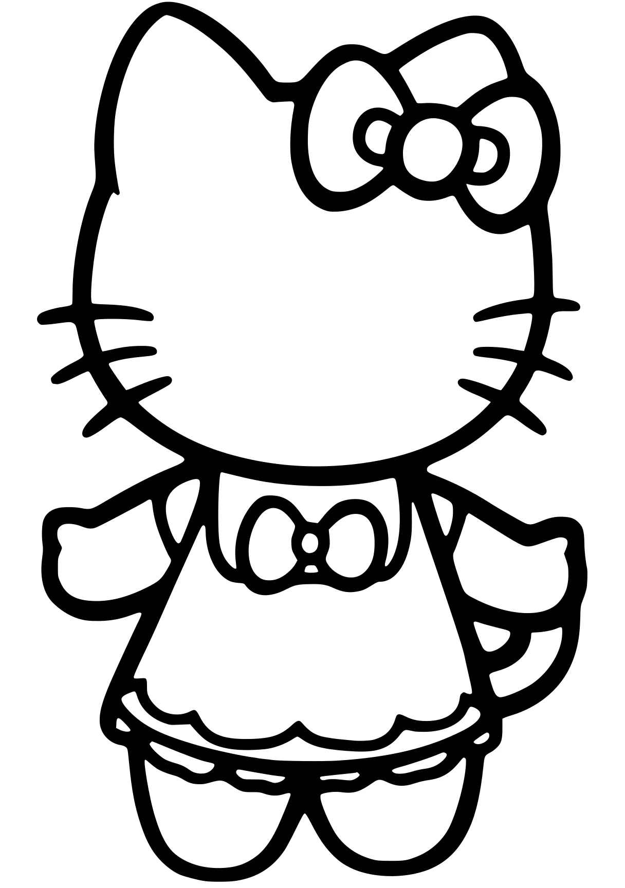 hello kitty coloring pages cinnamoroll, sanrio, unikitty, kitty, kuromi, free page downloads