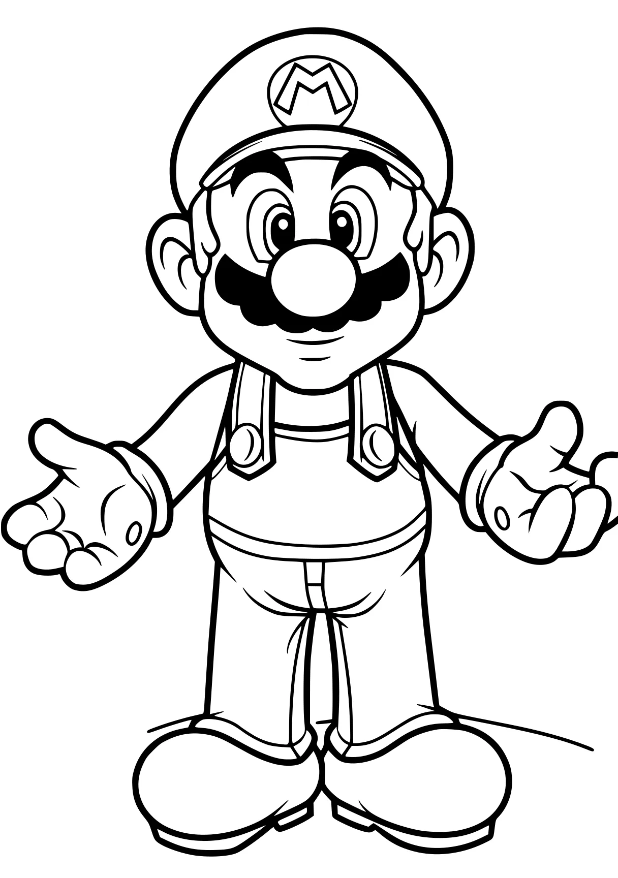 luigi coloring pages mario, luigi, toad, pocoyo, yoshi, free page downloads