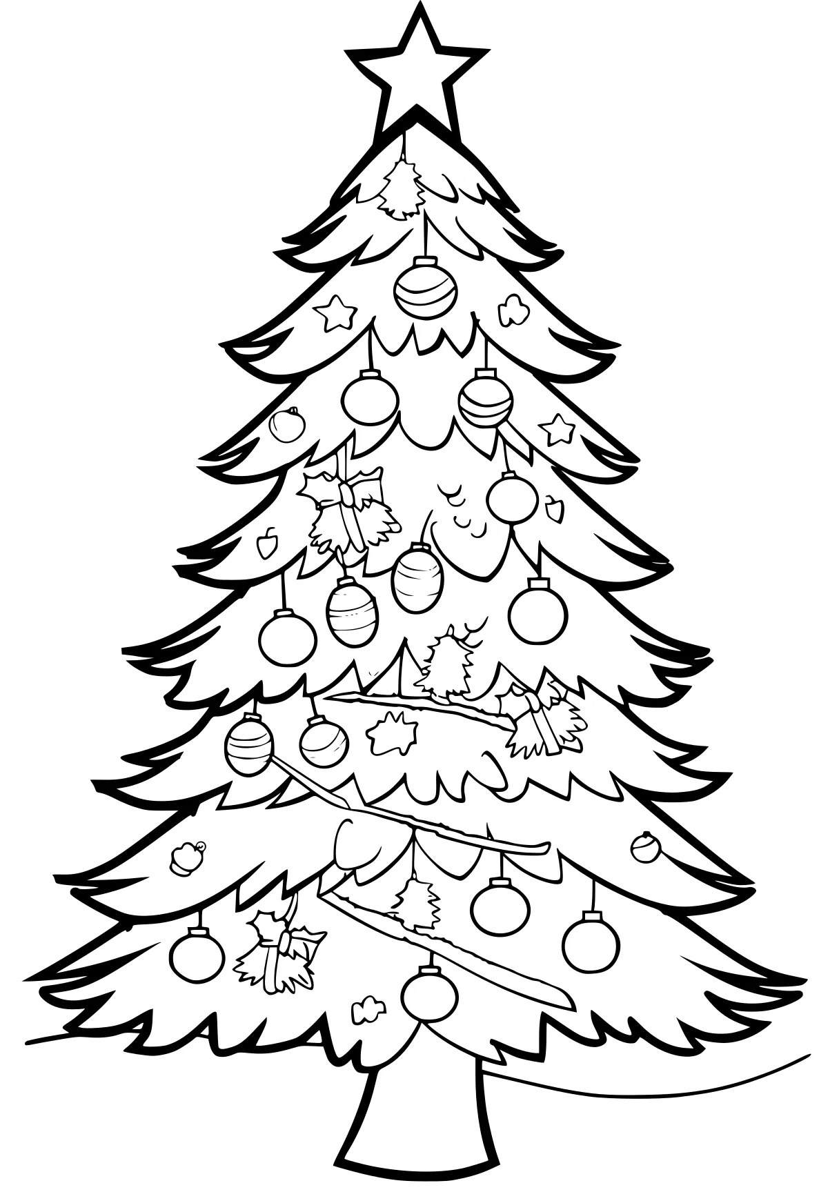 christmas tree coloring page tree, ornament, merry, free downloads