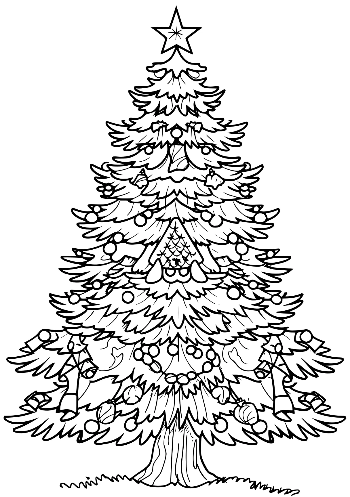 christmas tree pictures to color tree, ornament, merry, trees, free coloring page downloads