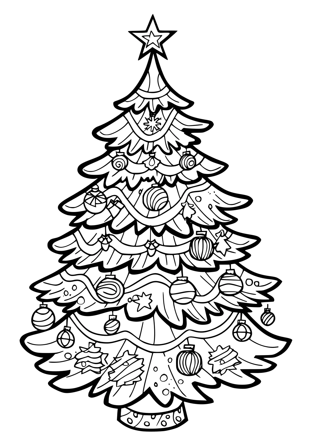 christmas tree coloring page ornament, tree, merry, christmas, free downloads