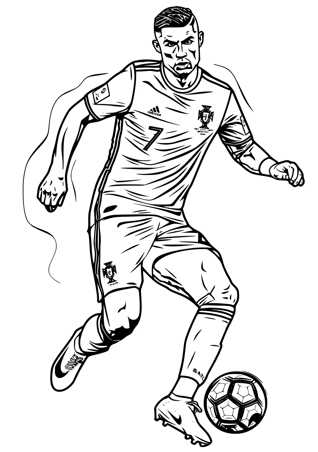 ronaldo coloring pages ronaldo, messi, neymar, cristiano, soccer, free page downloads