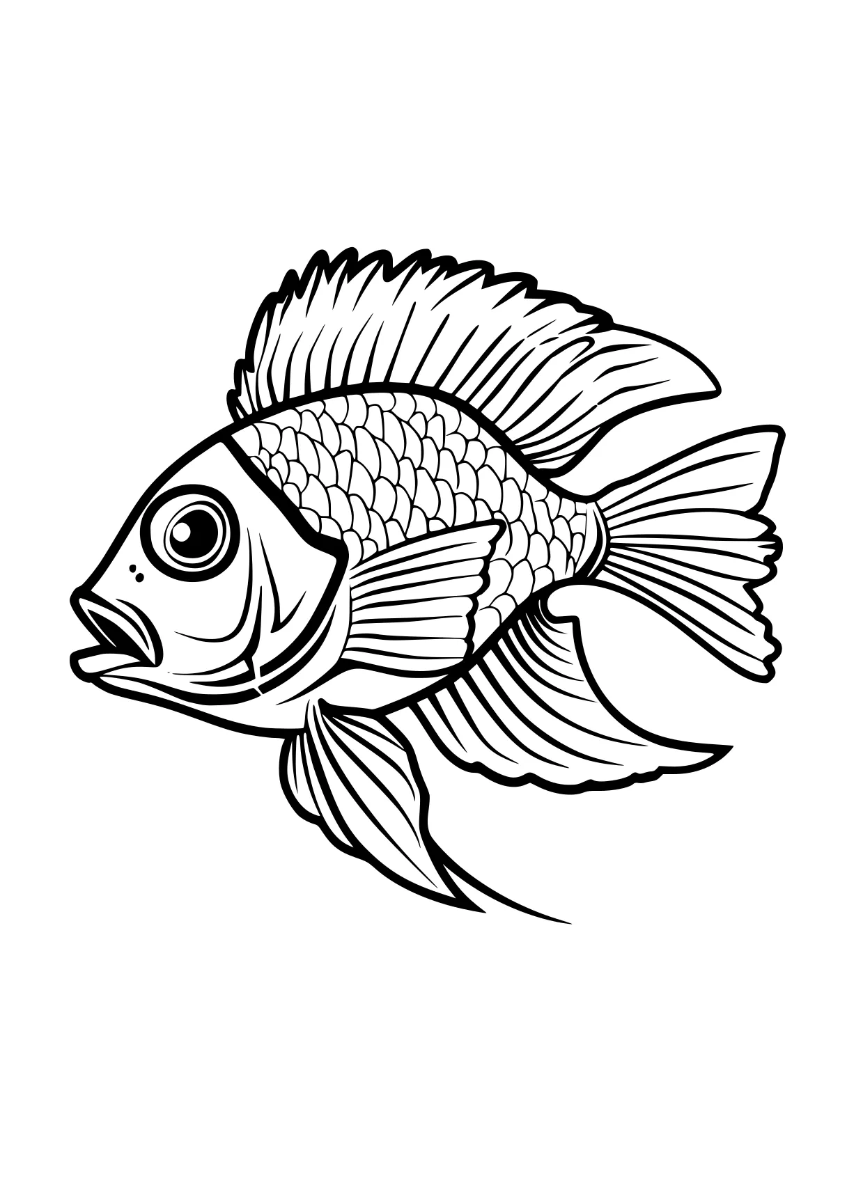 fish coloring pages fish, nemo, illustrator, tanjiro, jonah, free page downloads