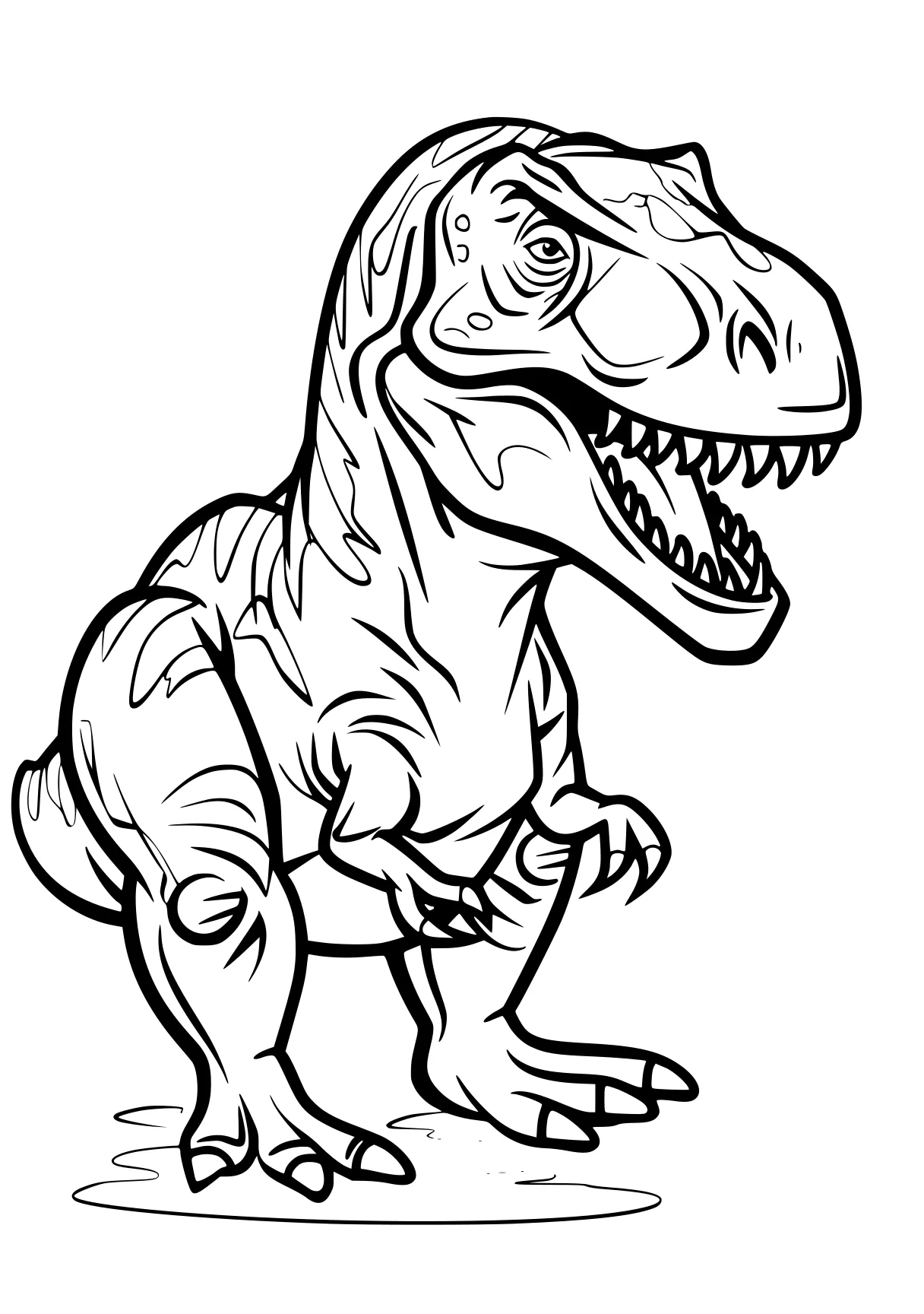 trex coloring trex, tyrannosaurus, t-rex, indoraptor, allosaurus, free page downloads