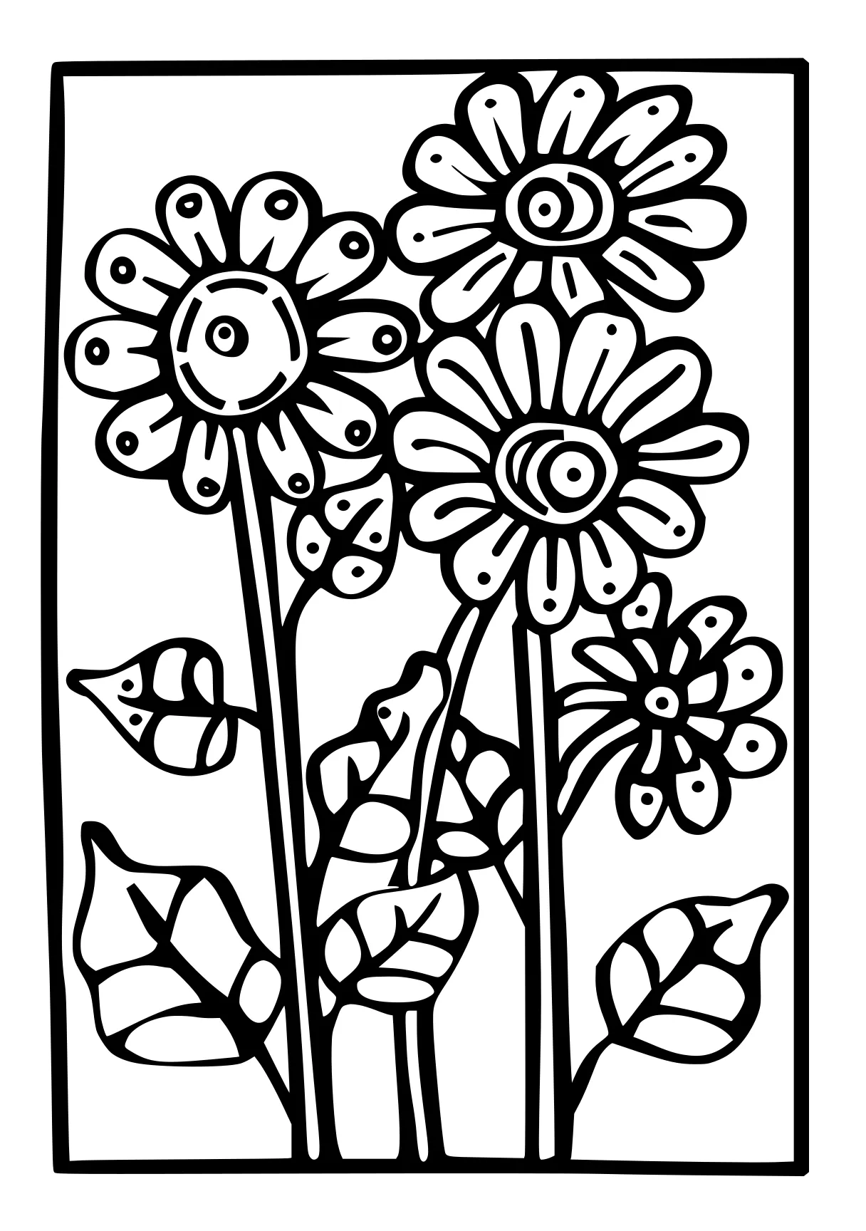 coloring pages to print, zentangle, flowers, flower, free page downloads