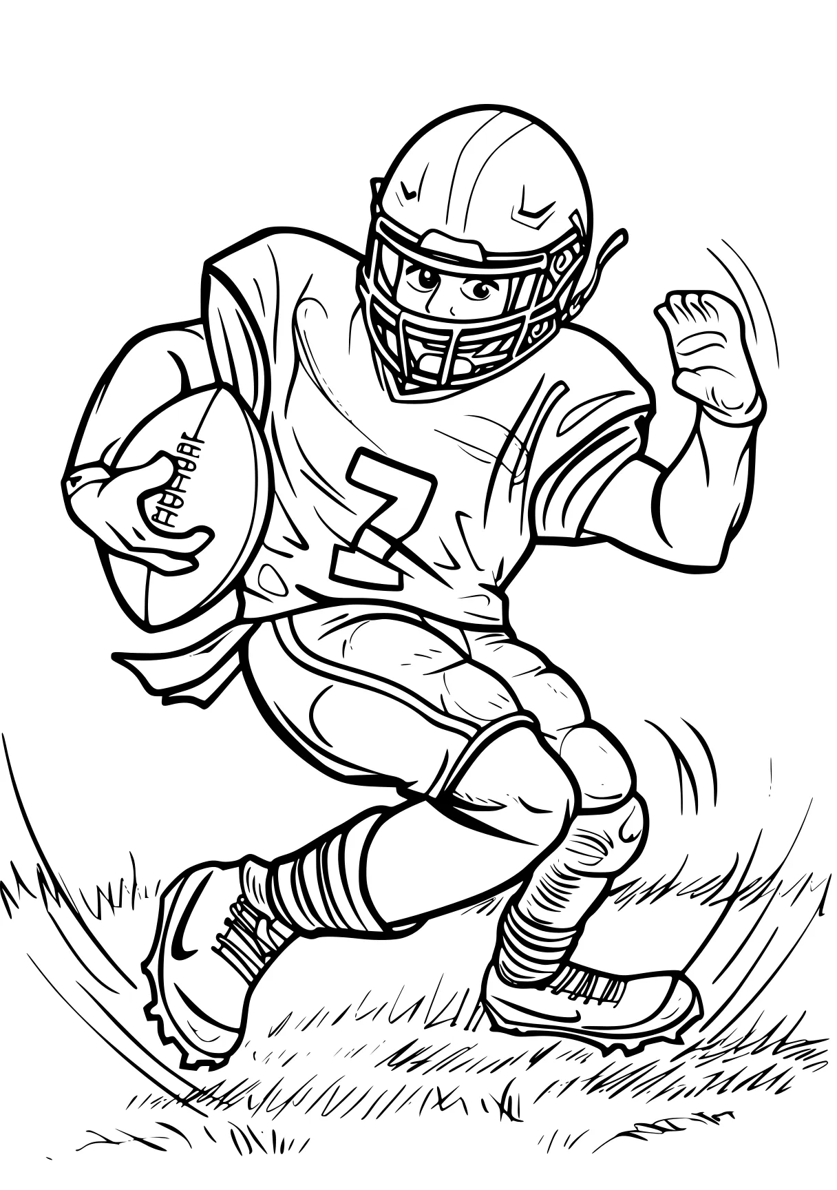 football coloring sheet sports, football, speed, nfl, free page downloads