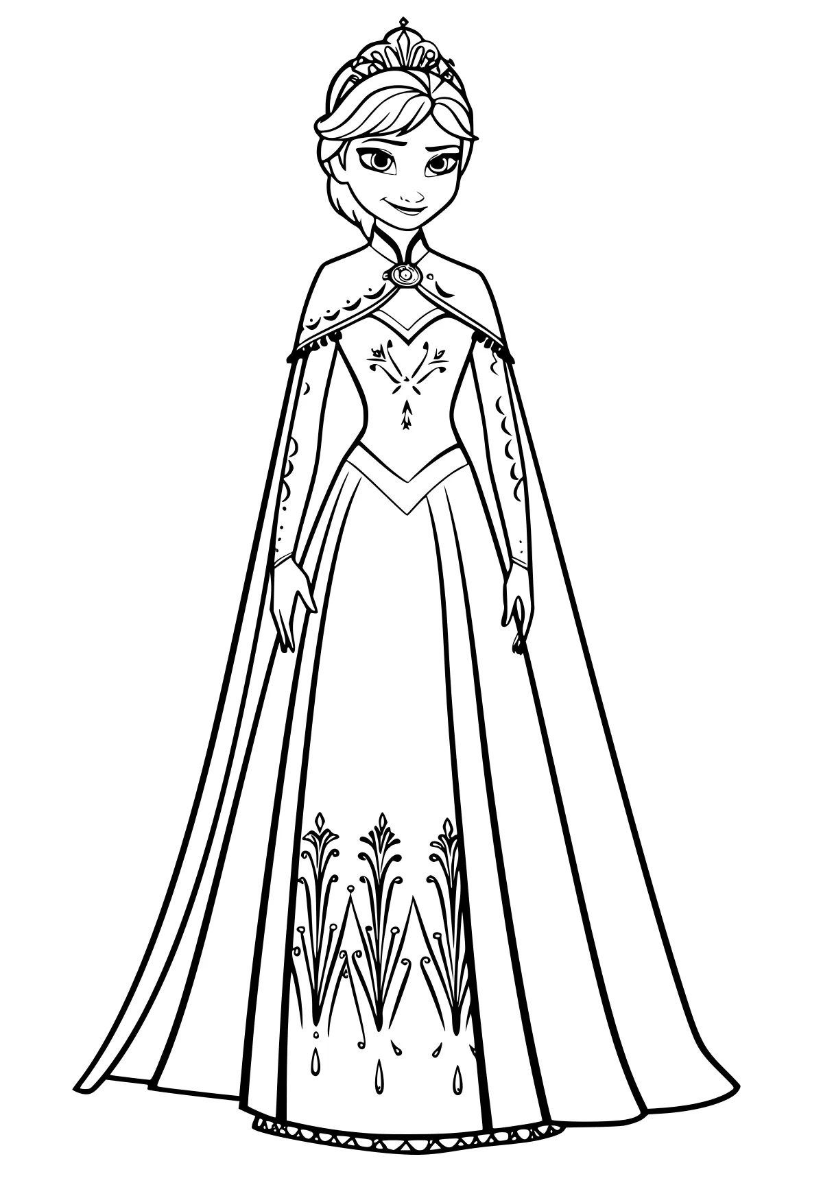 elsa coloring sheet elsa, rosalina, princess, design, printables, free page downloads