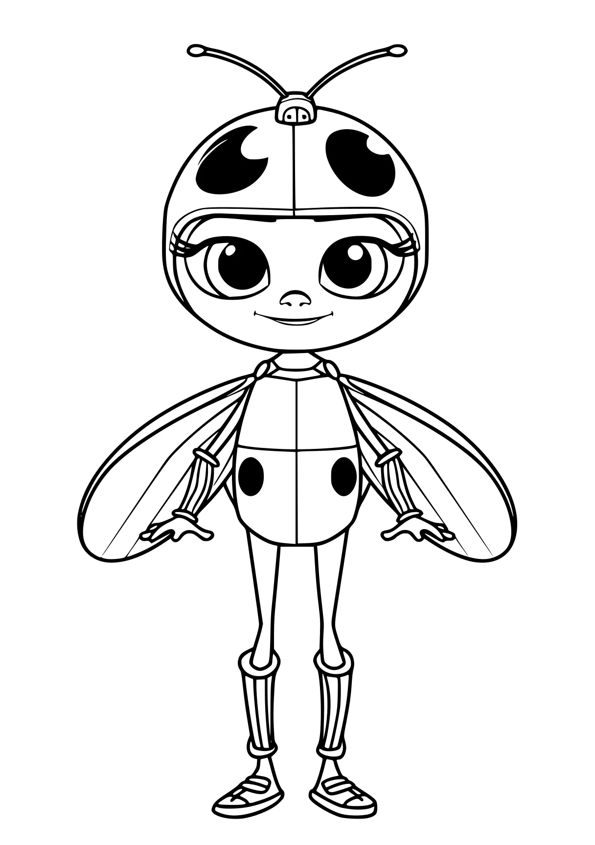 miraculous ladybug coloring page insect, bee, ladybug, boboiboy, bugs, free downloads