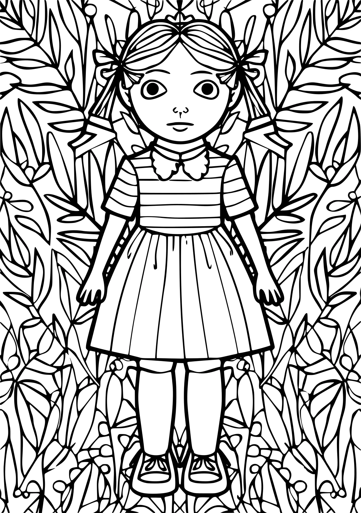 wednesday coloring page, colouring, coloring, alice, free downloads