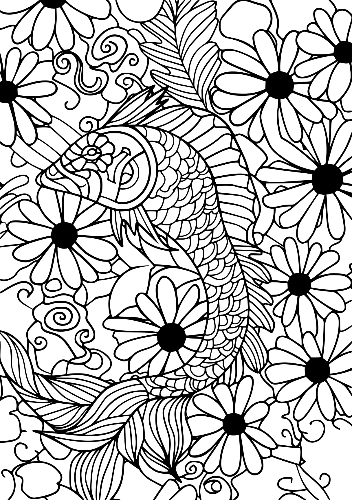 adult coloring pages, zentangle, colouring, chameleon, free page downloads