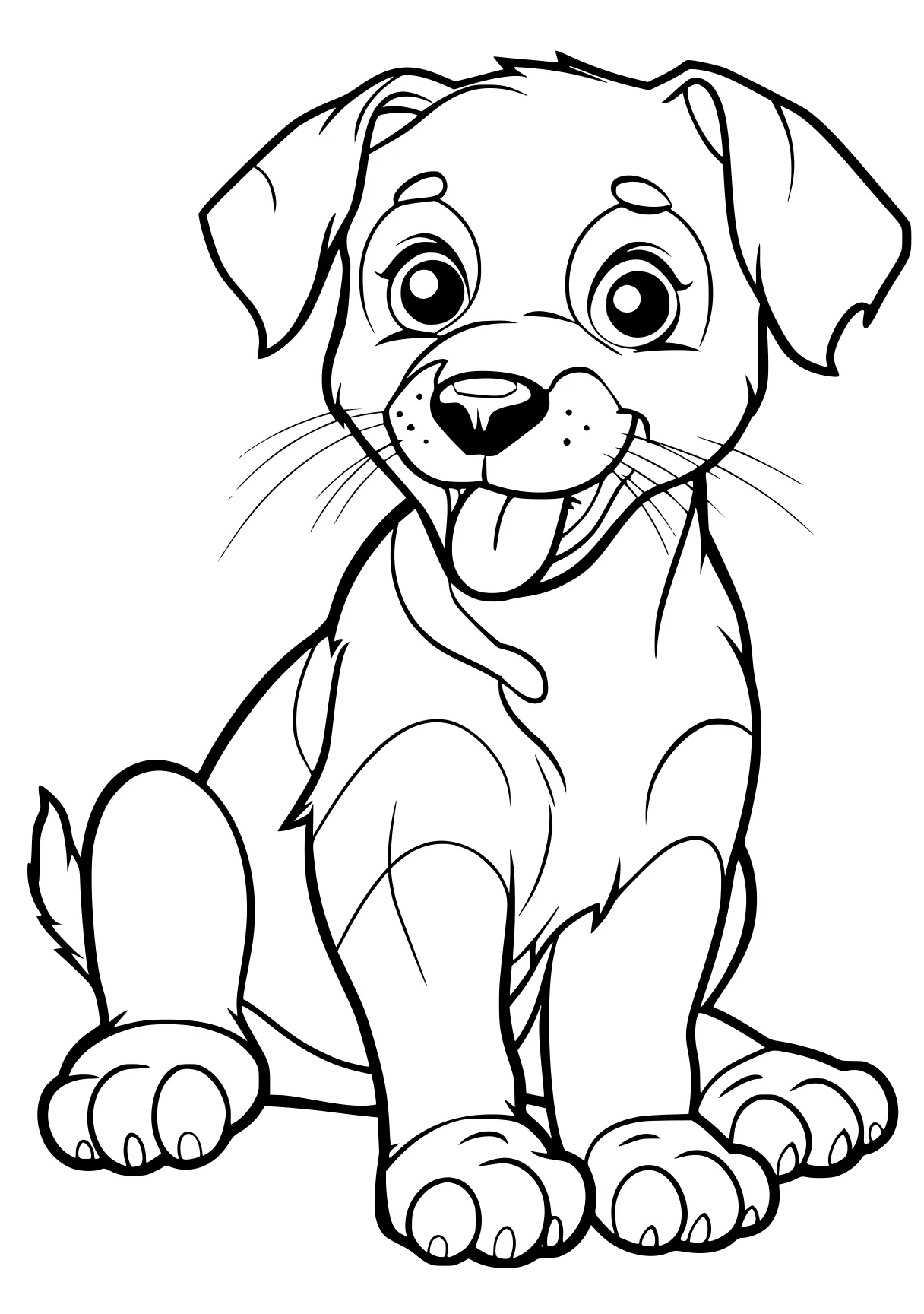 coloring pages puppy retriever, puppy, dog, free page downloads