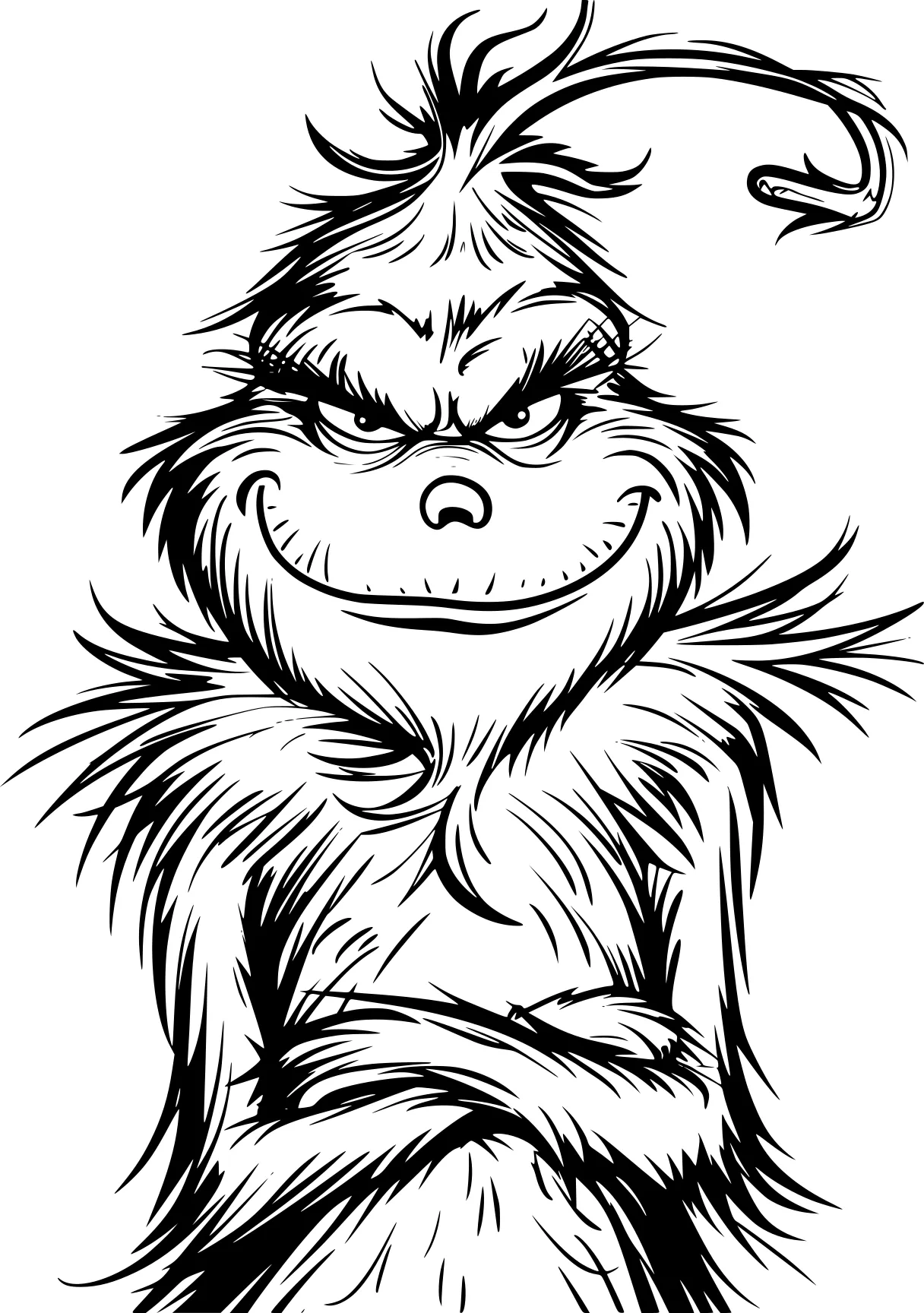 grinch coloring page monkey, gorilla, grinch, kong, troll, free downloads