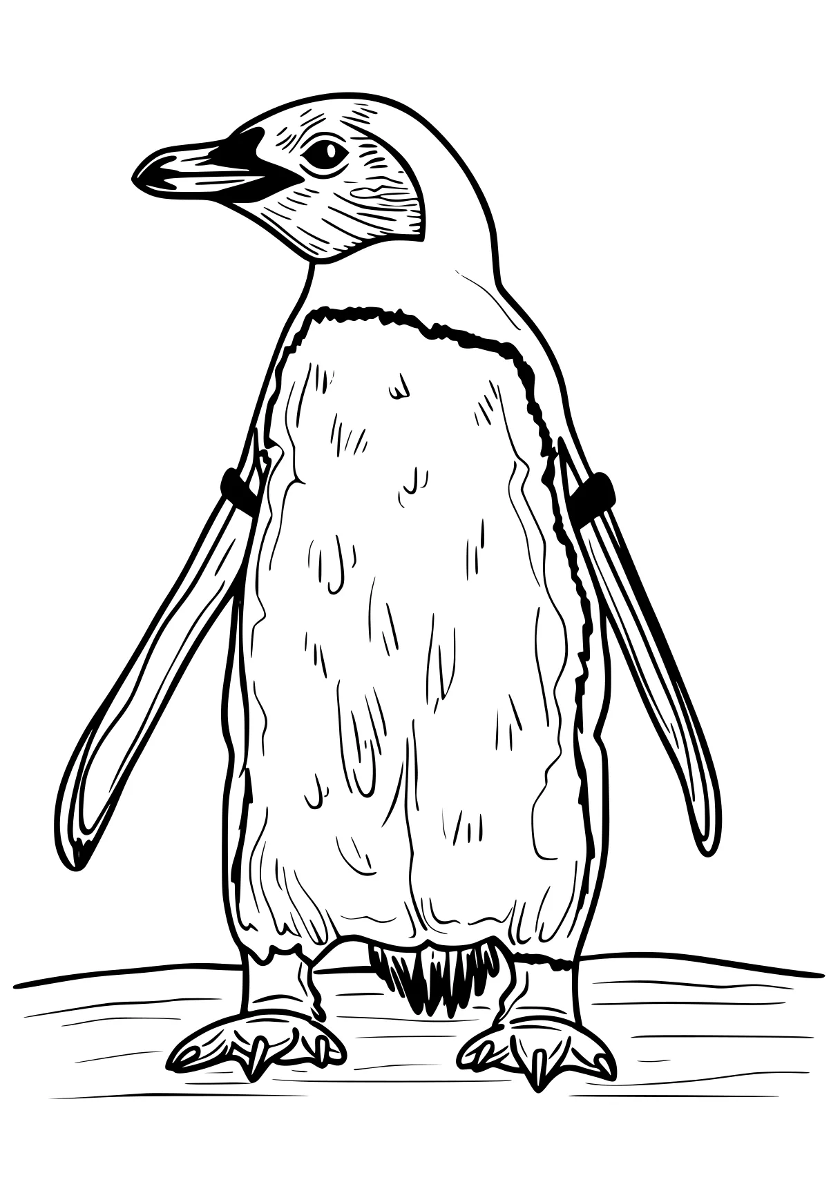 penguin coloring pages penguin, duck, llama, bird, narwhal, free page downloads