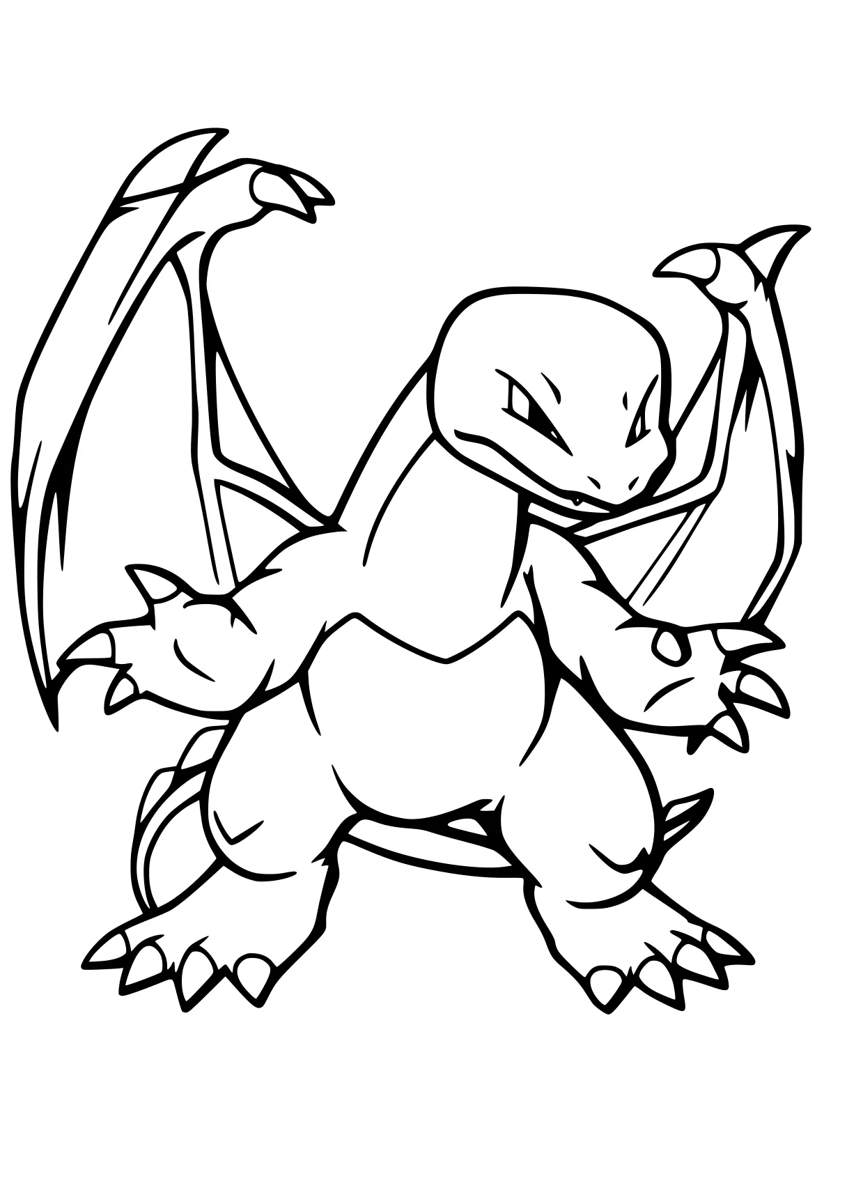 charizard coloring page charizard, charmander, dragon, toothless, dino, free downloads