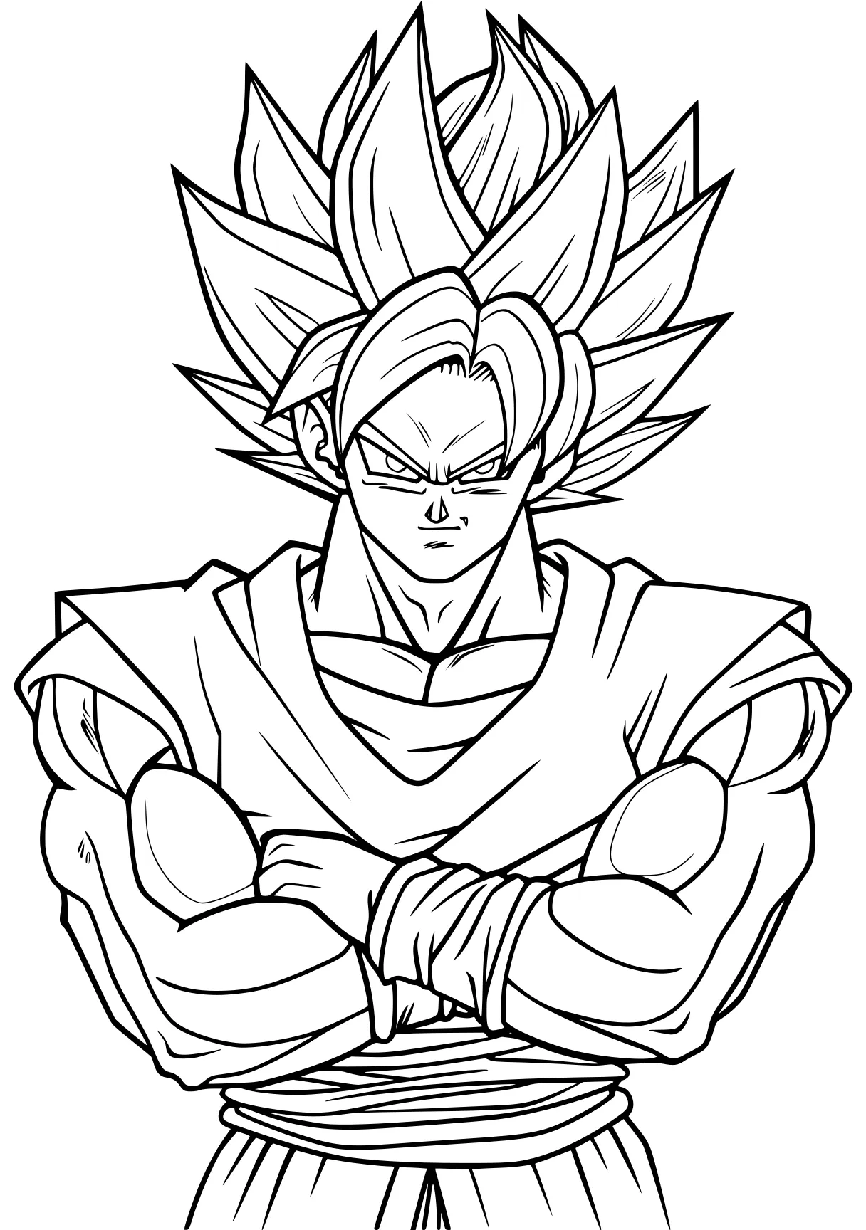 goku coloring sheets gogeta, vegito, goku, vegeta, broly, free page downloads