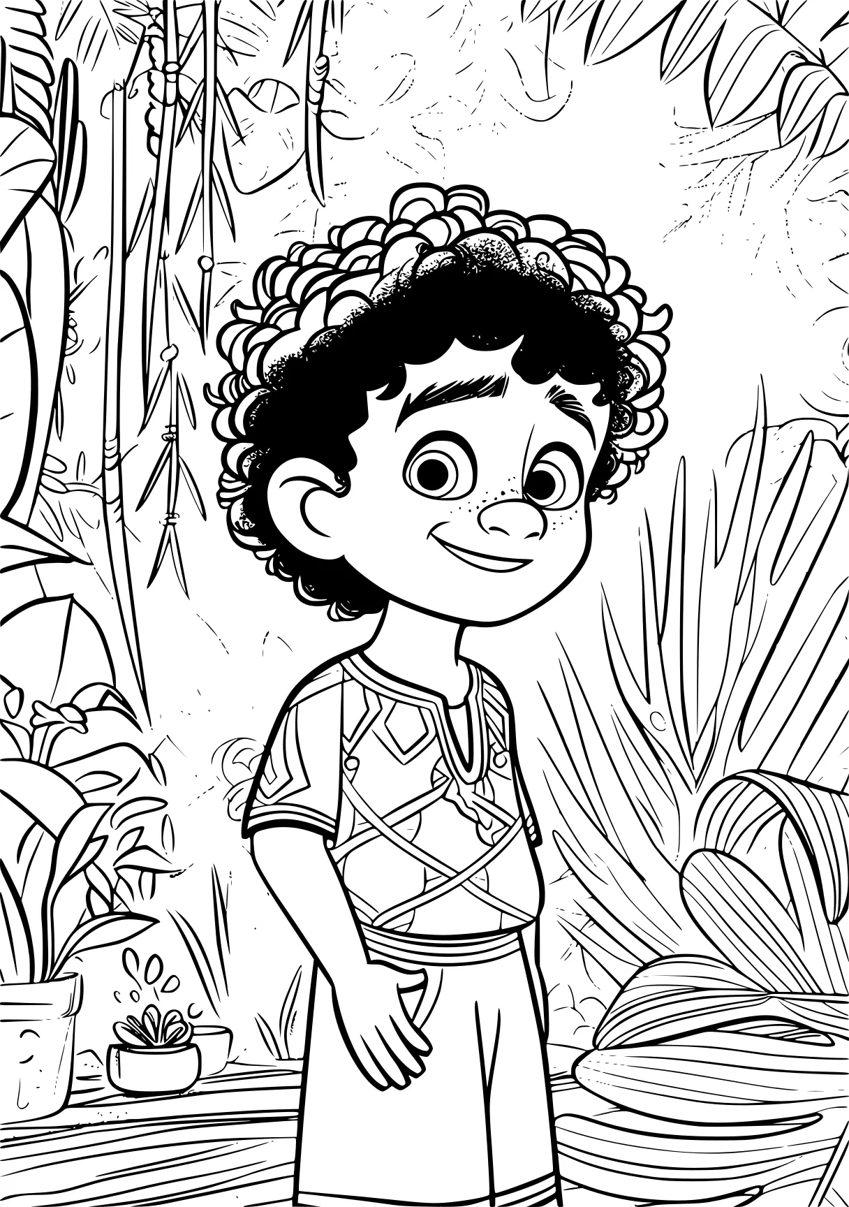 encanto coloring page moana, coloring, pencils, free downloads