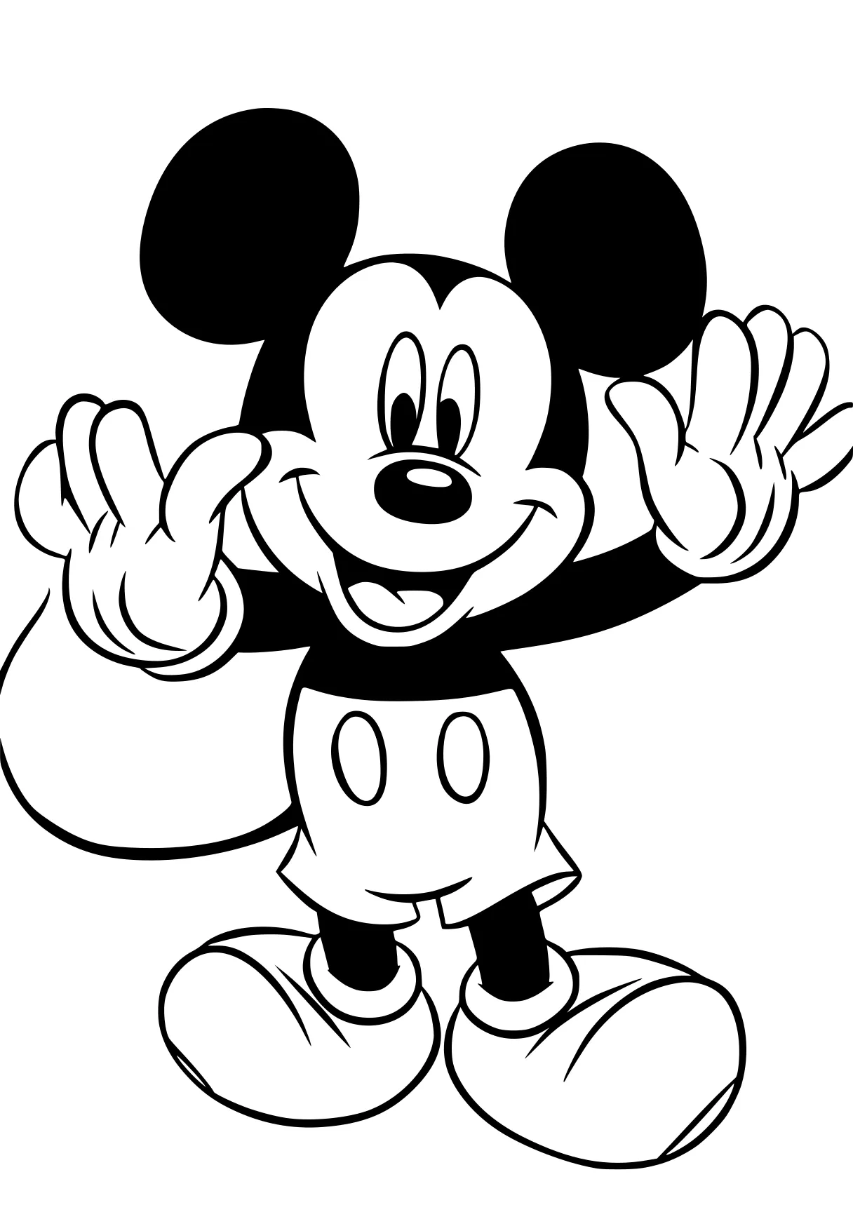 mickey mouse coloring pages mickey, mouse, minnie, disney, wall, free page downloads