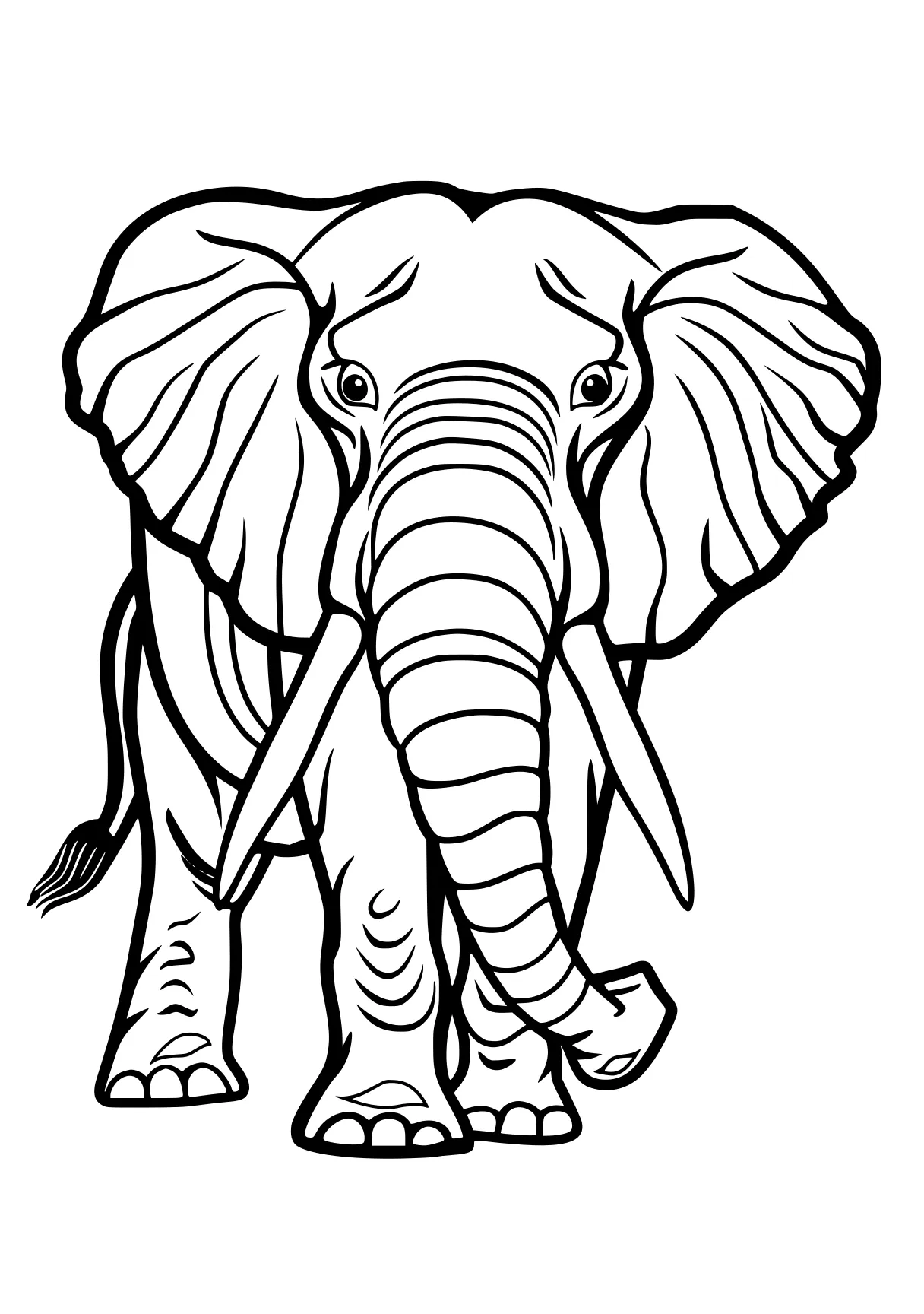 elephant coloring pages elephant, dumbo, size, illustrator, free page downloads