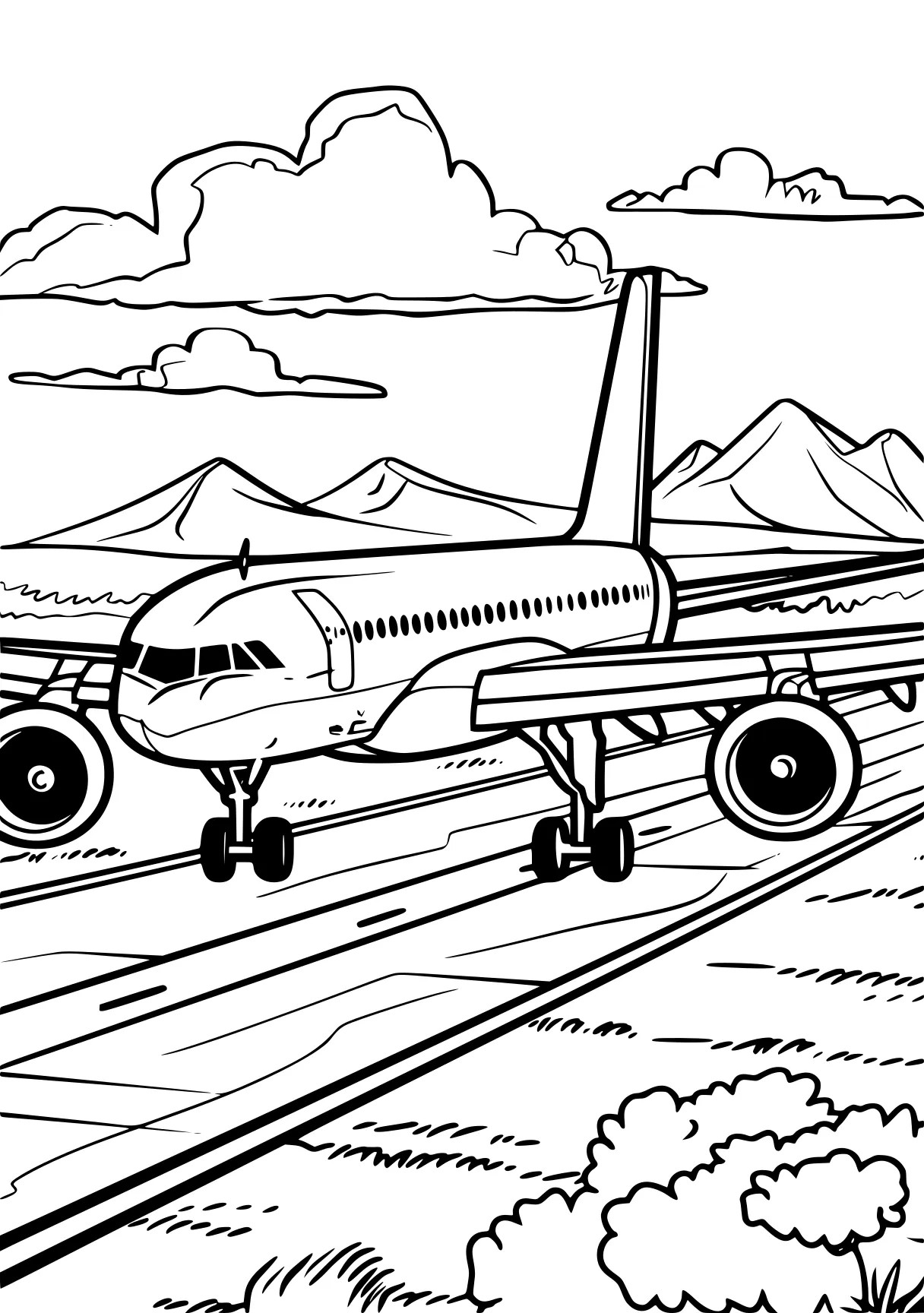 airplane coloring page plane, aeroplane, airplane, jet, free downloads