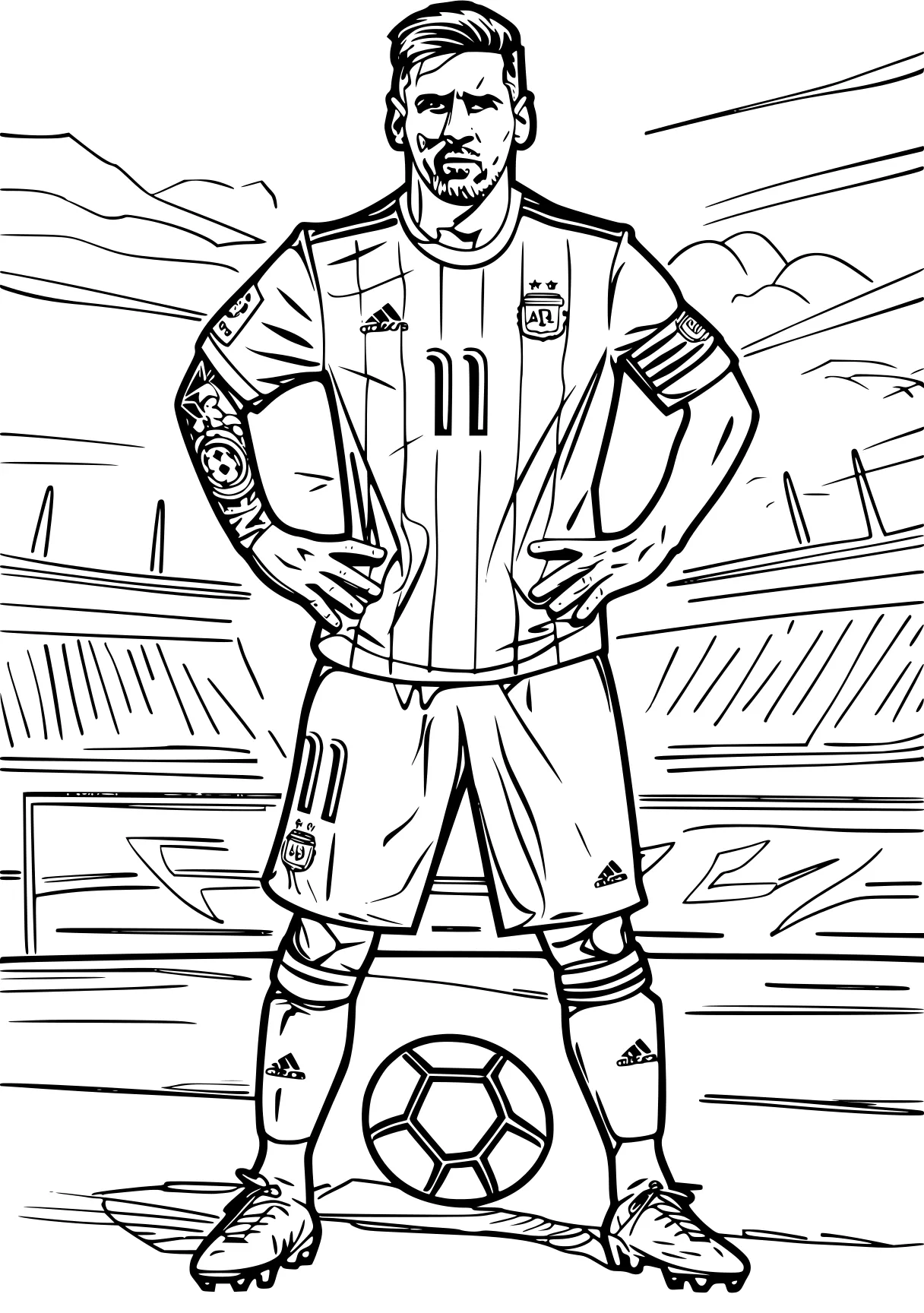 messi colouring pages messi, captain, soccer, ronaldo, kakashi, free coloring page downloads