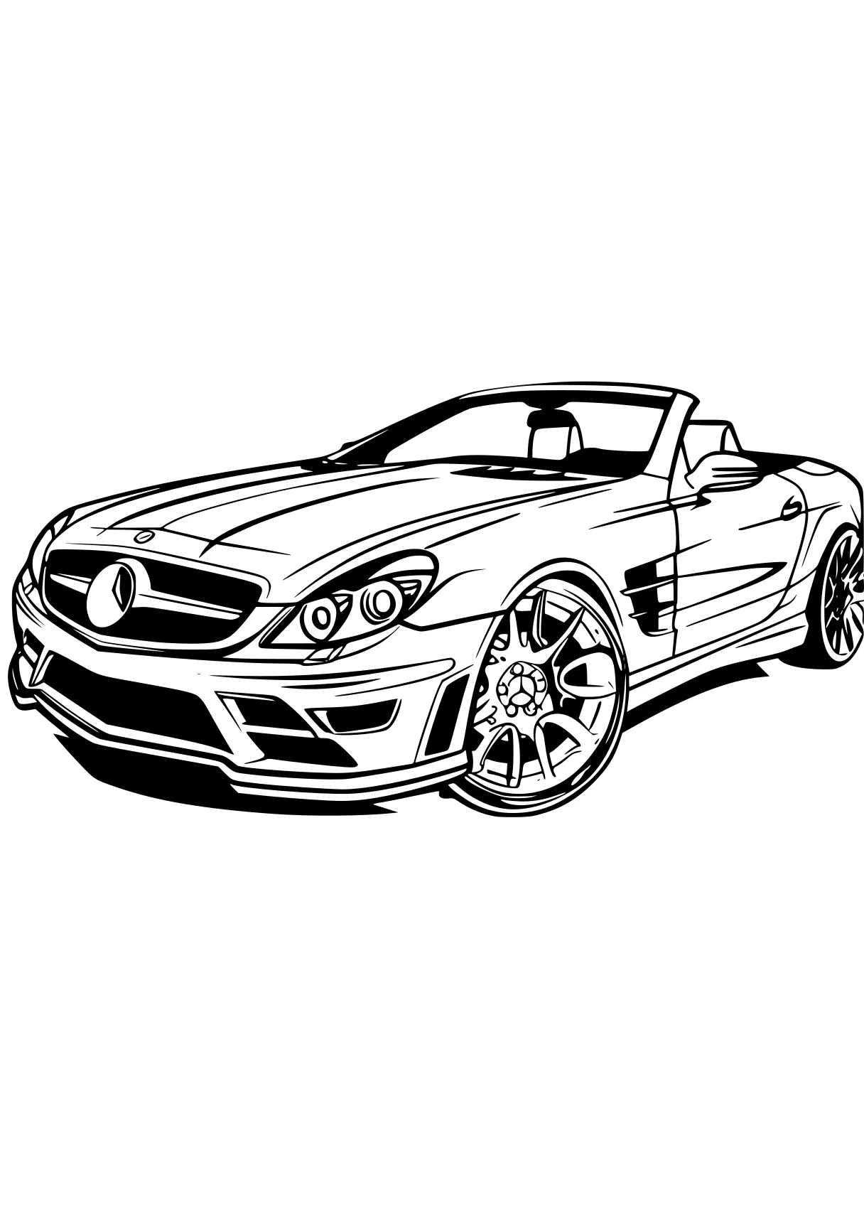 car coloring sheet car, cars, illustrator, bmw, a4, free page downloads