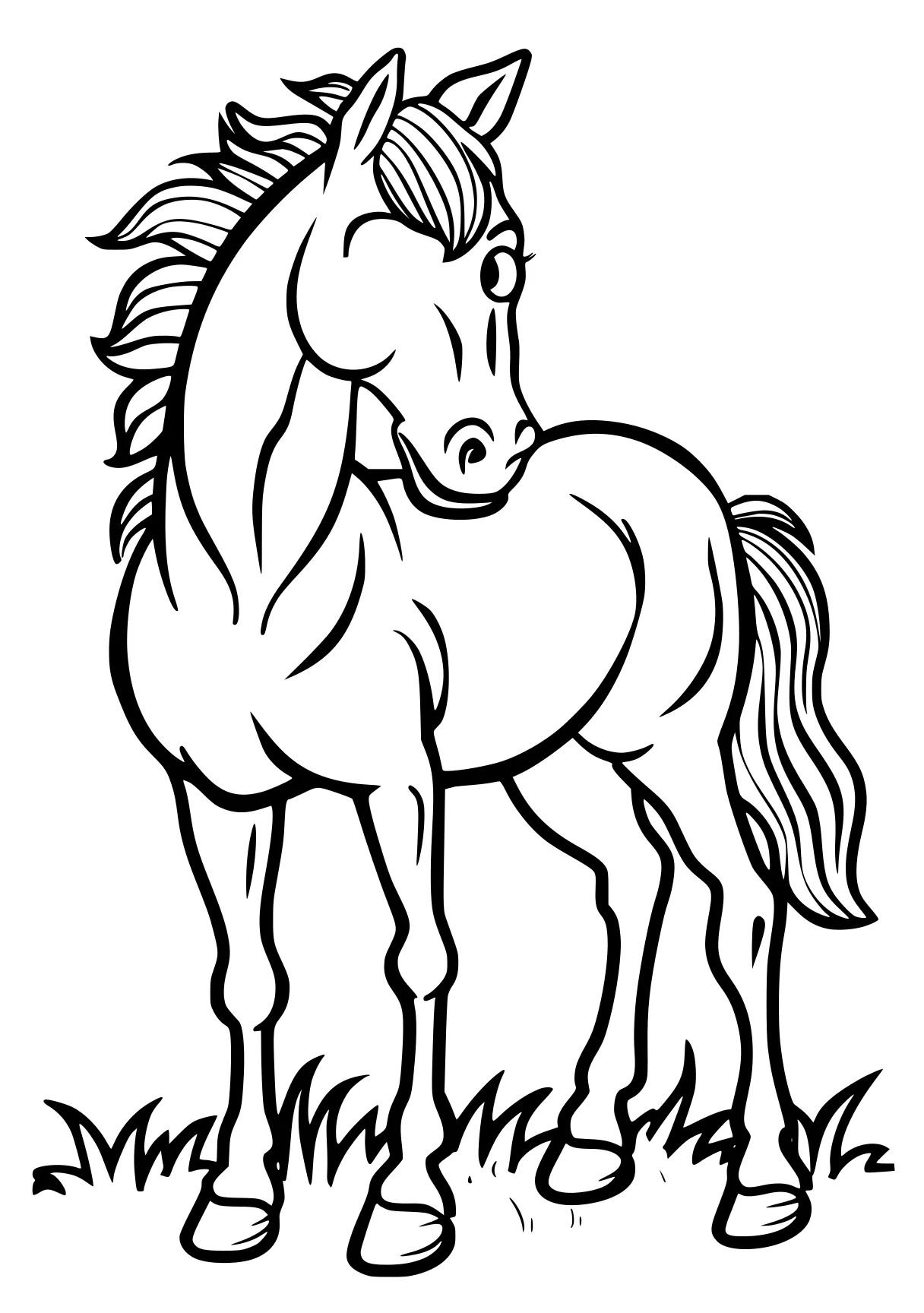 horse coloring sheet unicorn, horse, pony, pegasus, caticorn, free page downloads