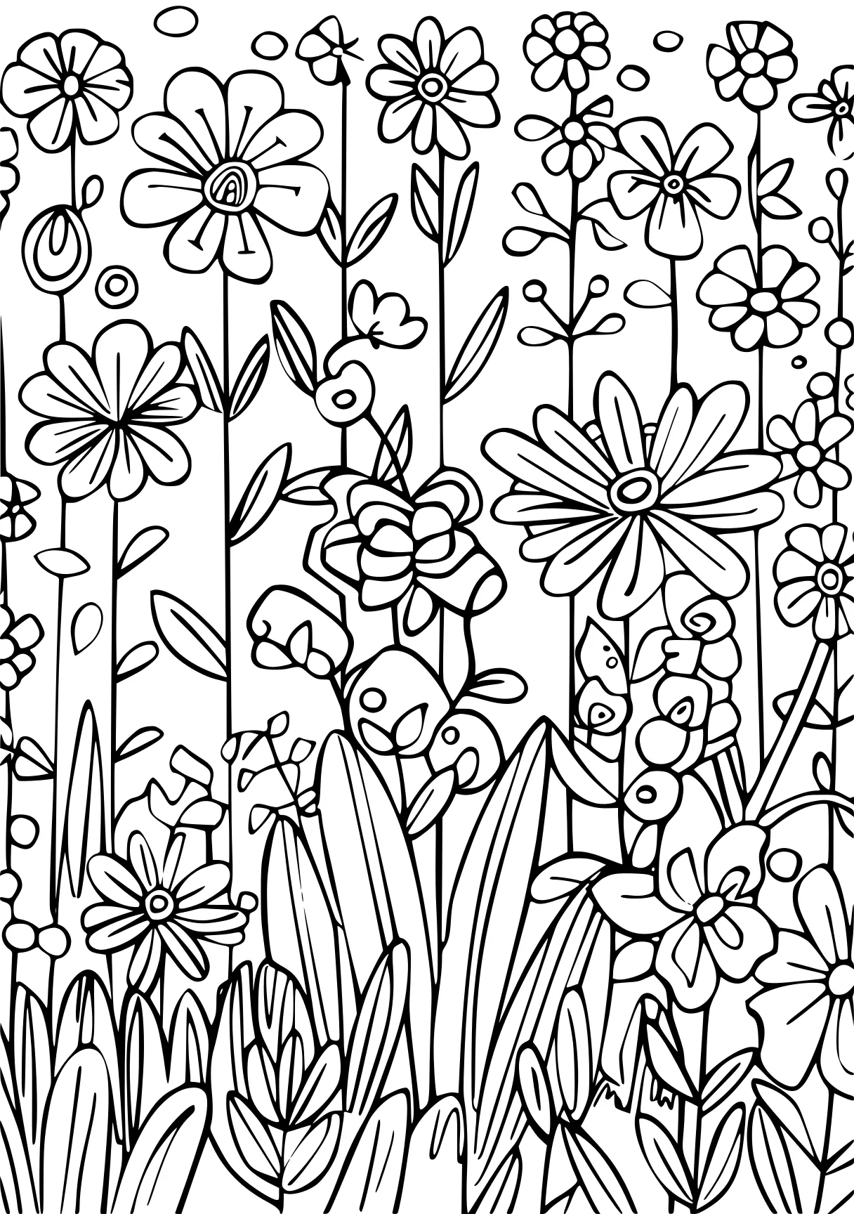 crayola coloring sheets, pattern, flowers, plants, free page downloads