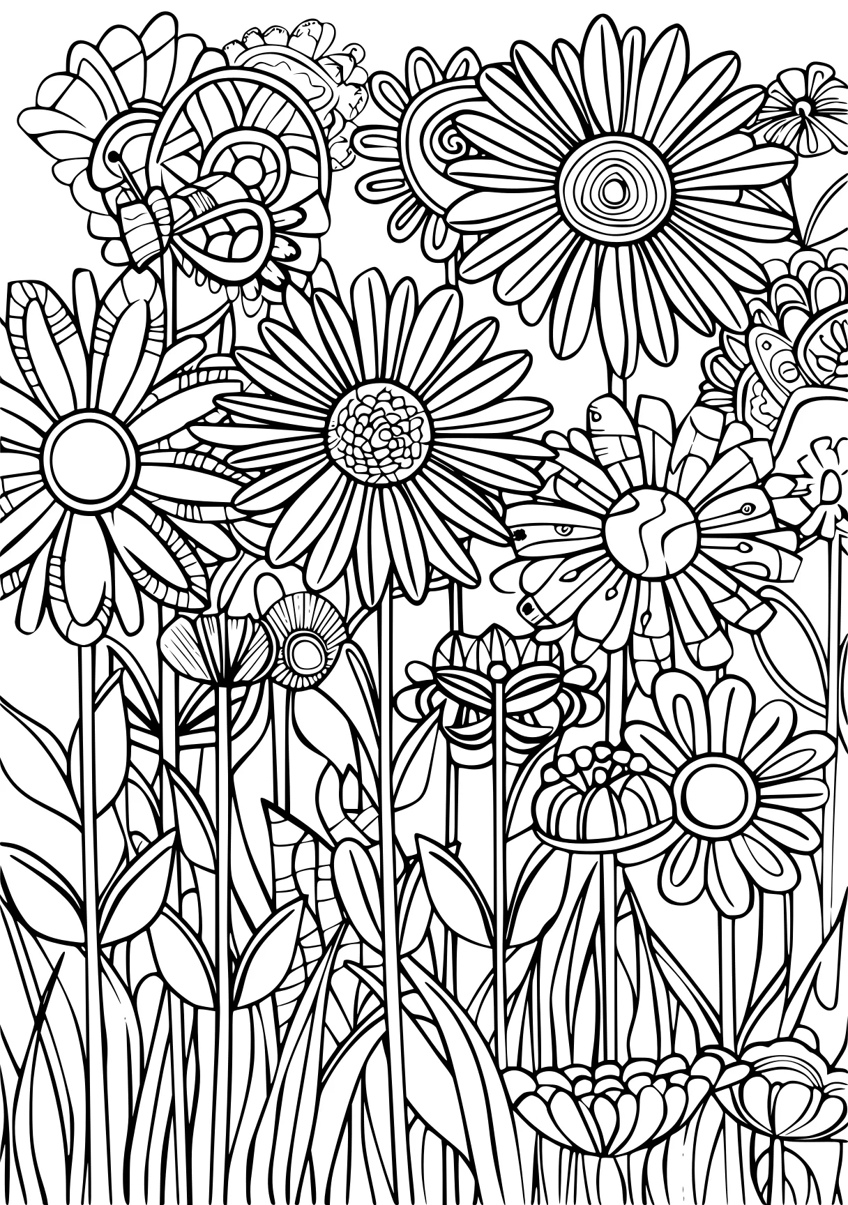 nature coloring pages, colouring, zentangle, printables, free page downloads