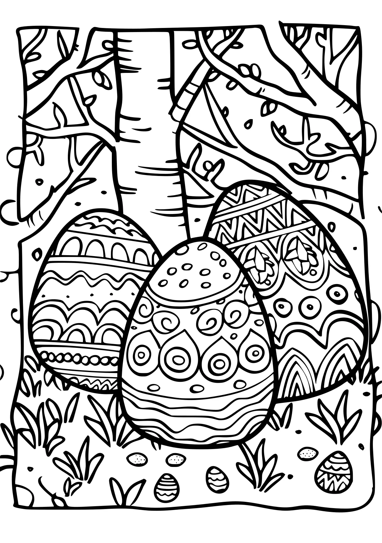 free coloring pages easter, zentangle, easter, colouring, page downloads