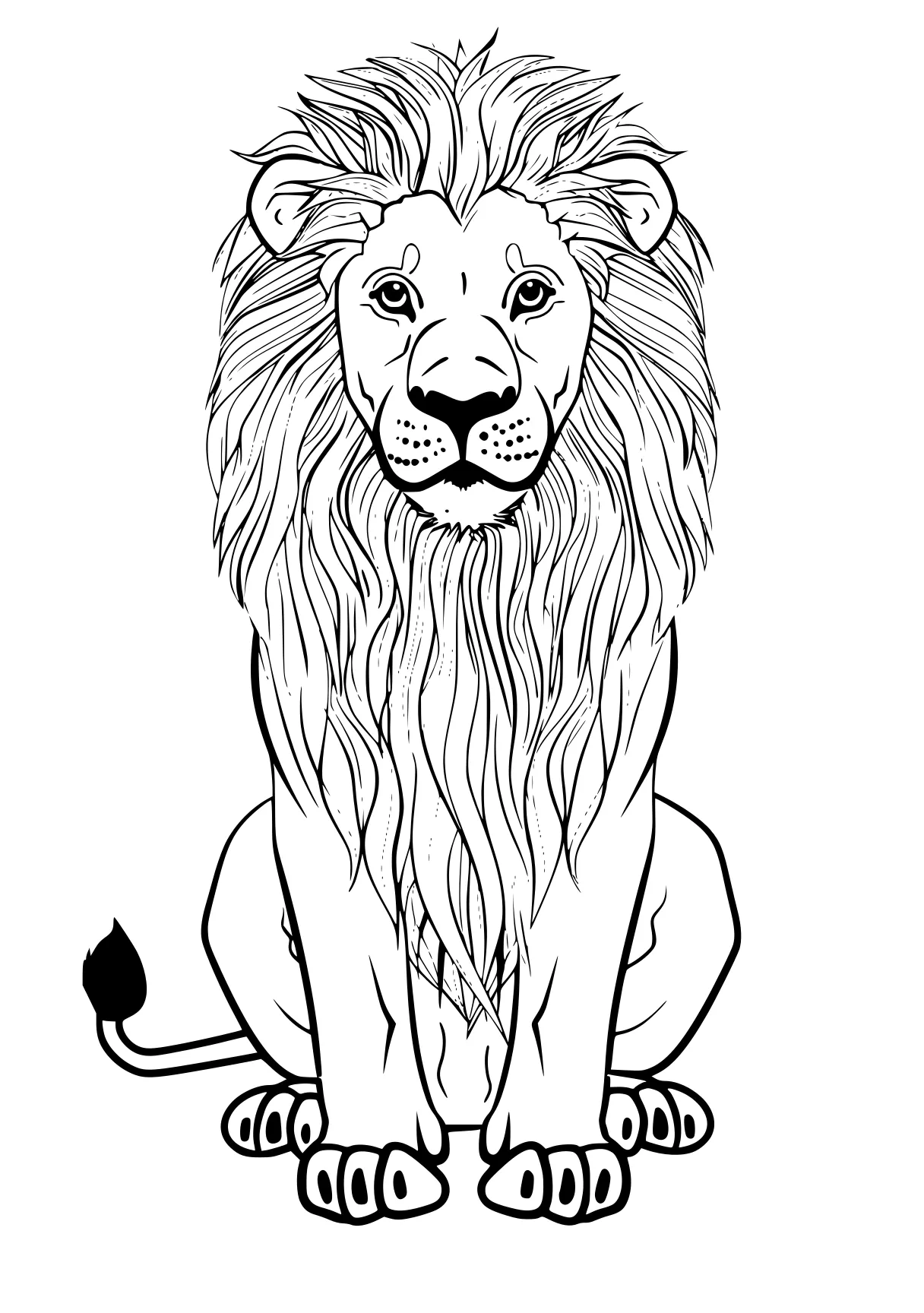 lion coloring page lion, lions, simba, free downloads