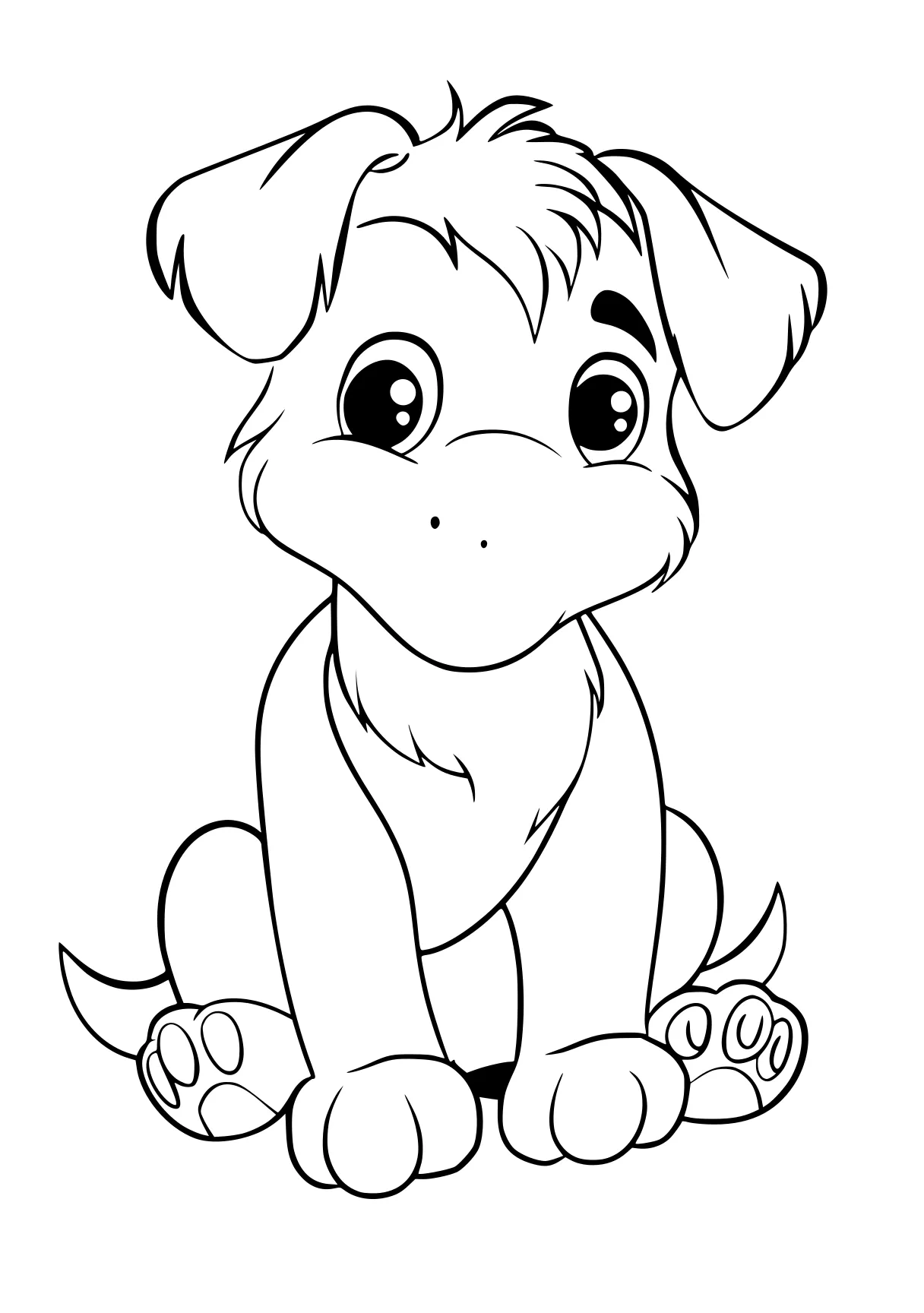 coloring pages puppy puppy, pony, toddler, piglet, dumbo, free page downloads