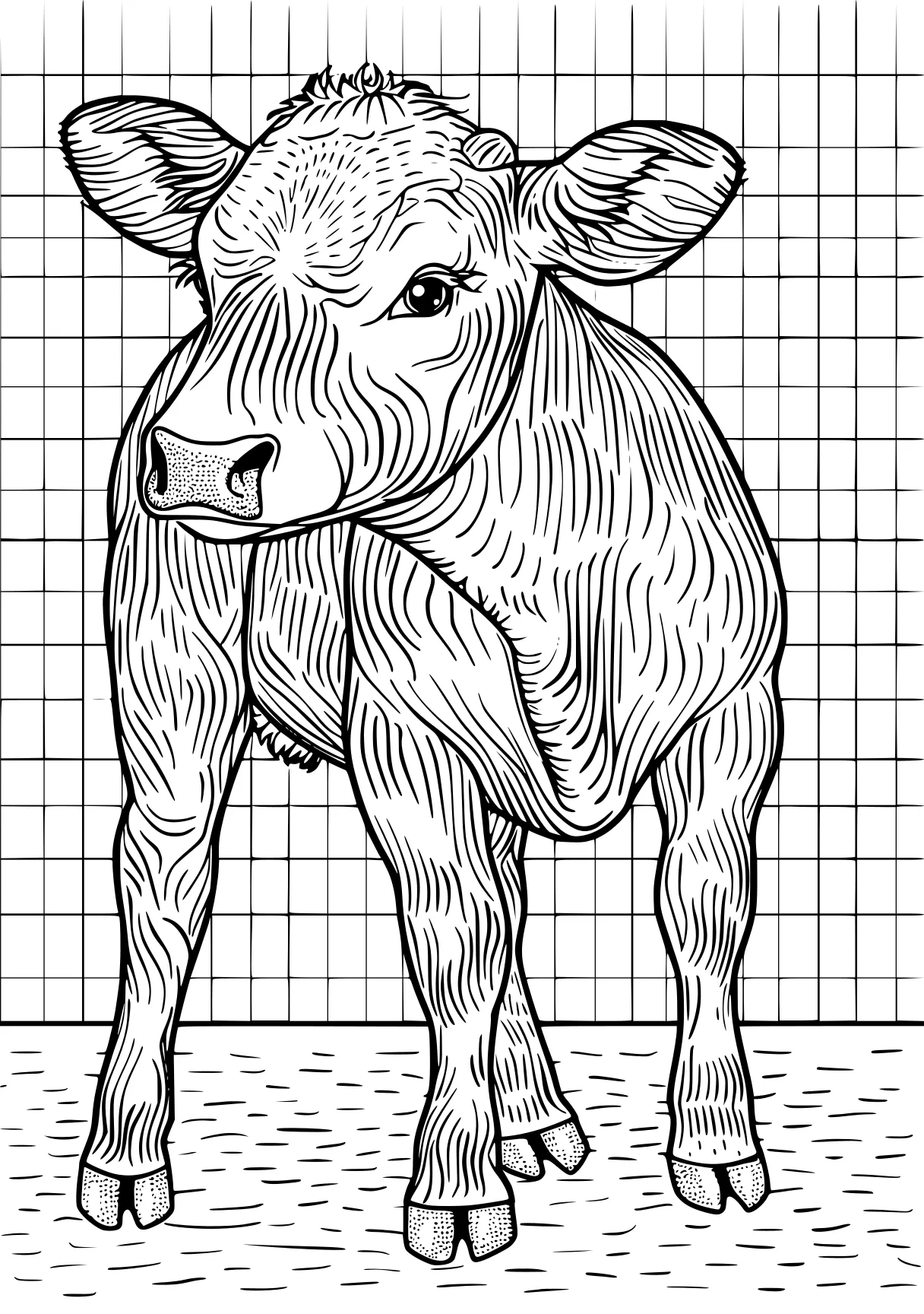 cow coloring sheet cow, rhino, buffalo, triceratops, free page downloads