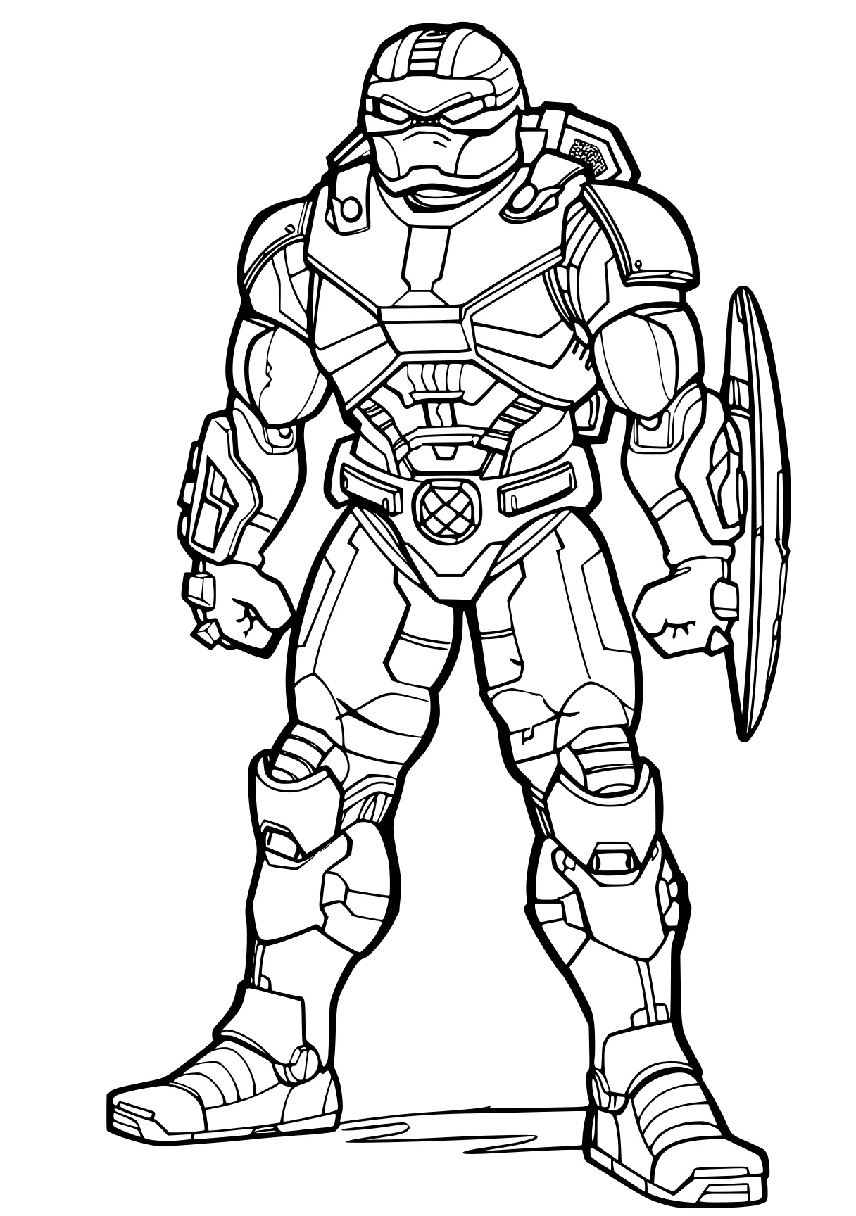 tmnt coloring pages mechagodzilla, knight, hulkbuster, pencils, mandalorian, free page downloads