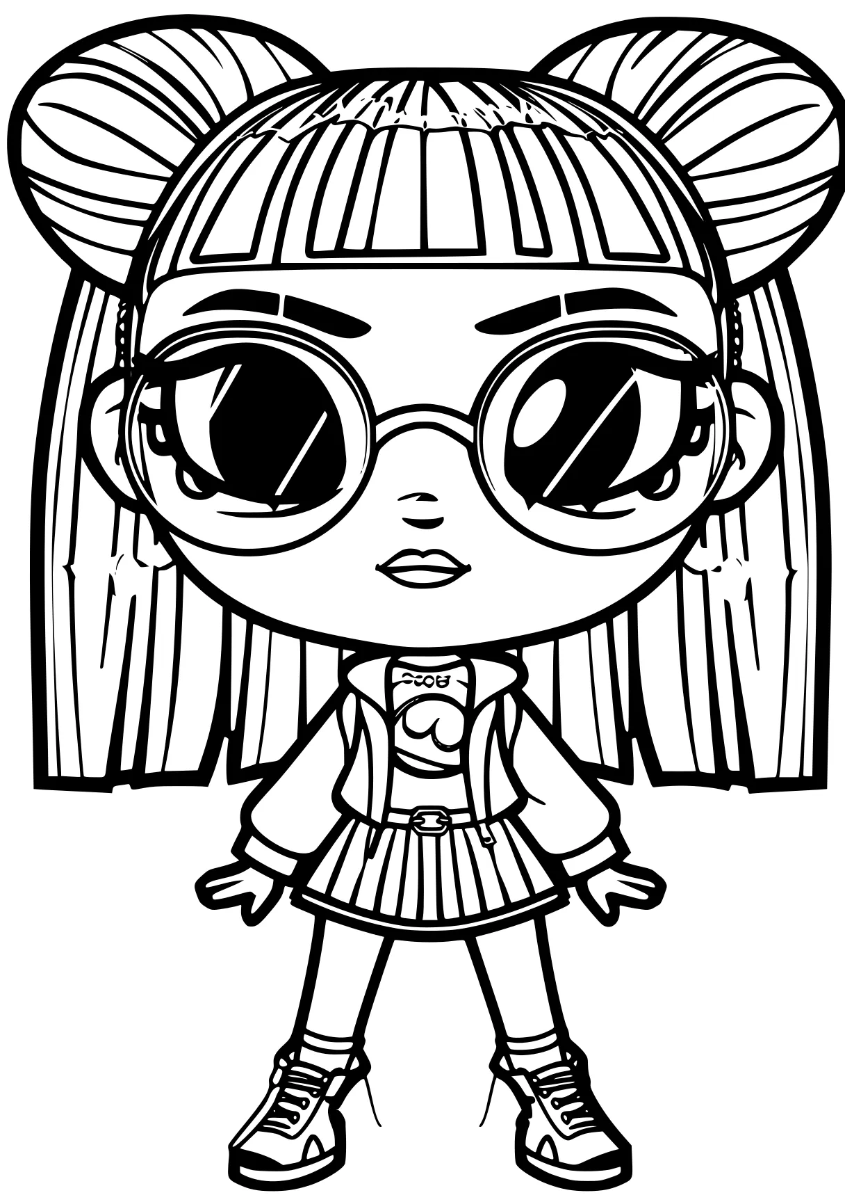 lol color pages chibi, shopkins, bratz, unikitty, mini, free coloring page downloads