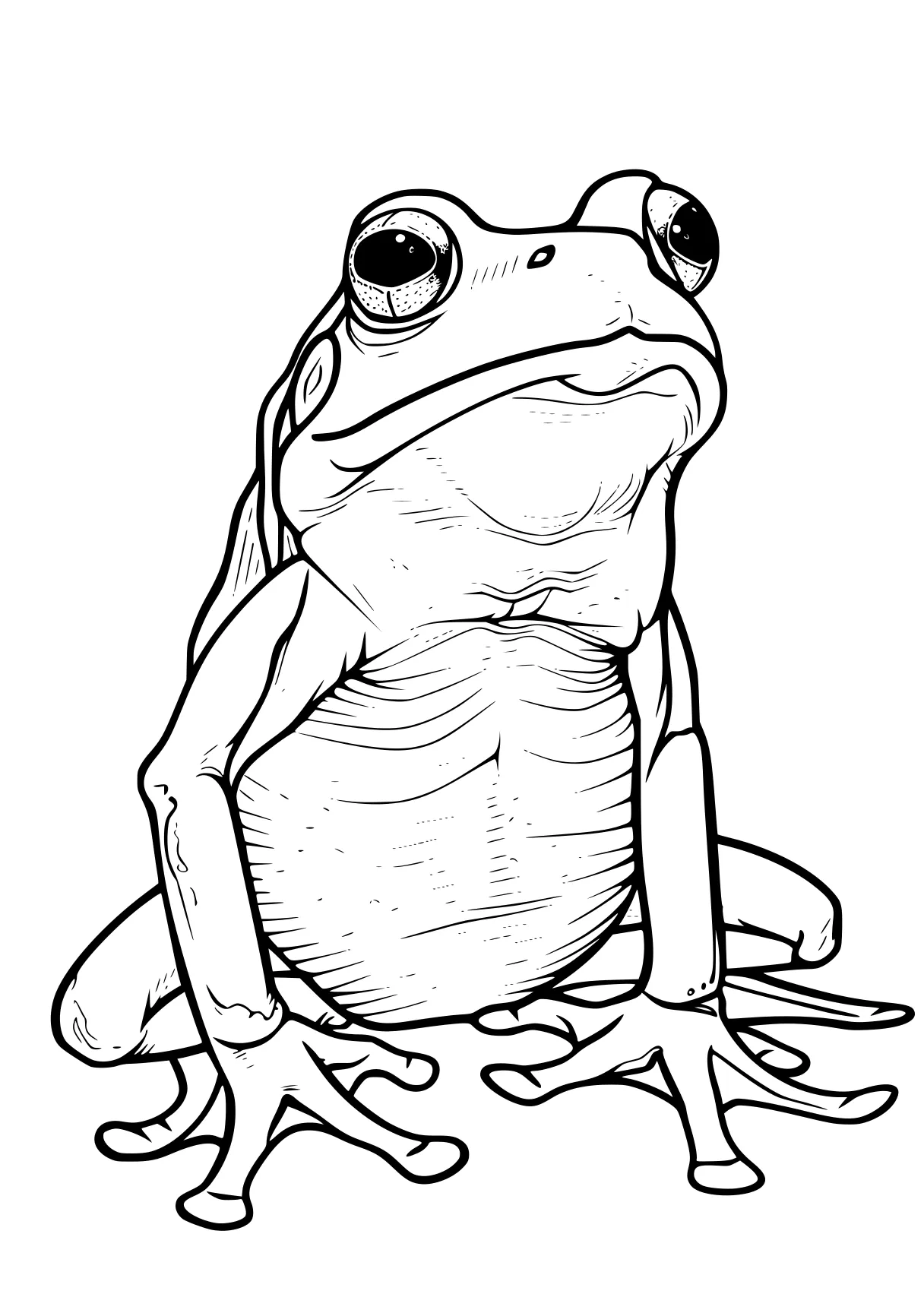 frog coloring pages frog, toad, lizard, gecko, iguana, free page downloads