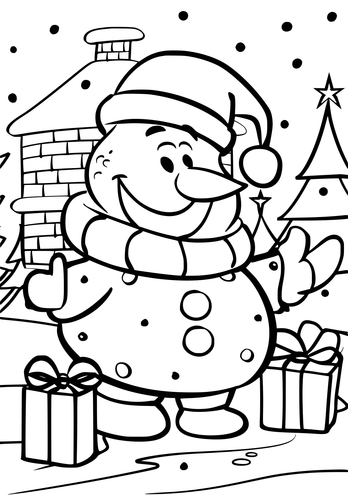 free christmas coloring sheets, snowman, claus, merry, page downloads