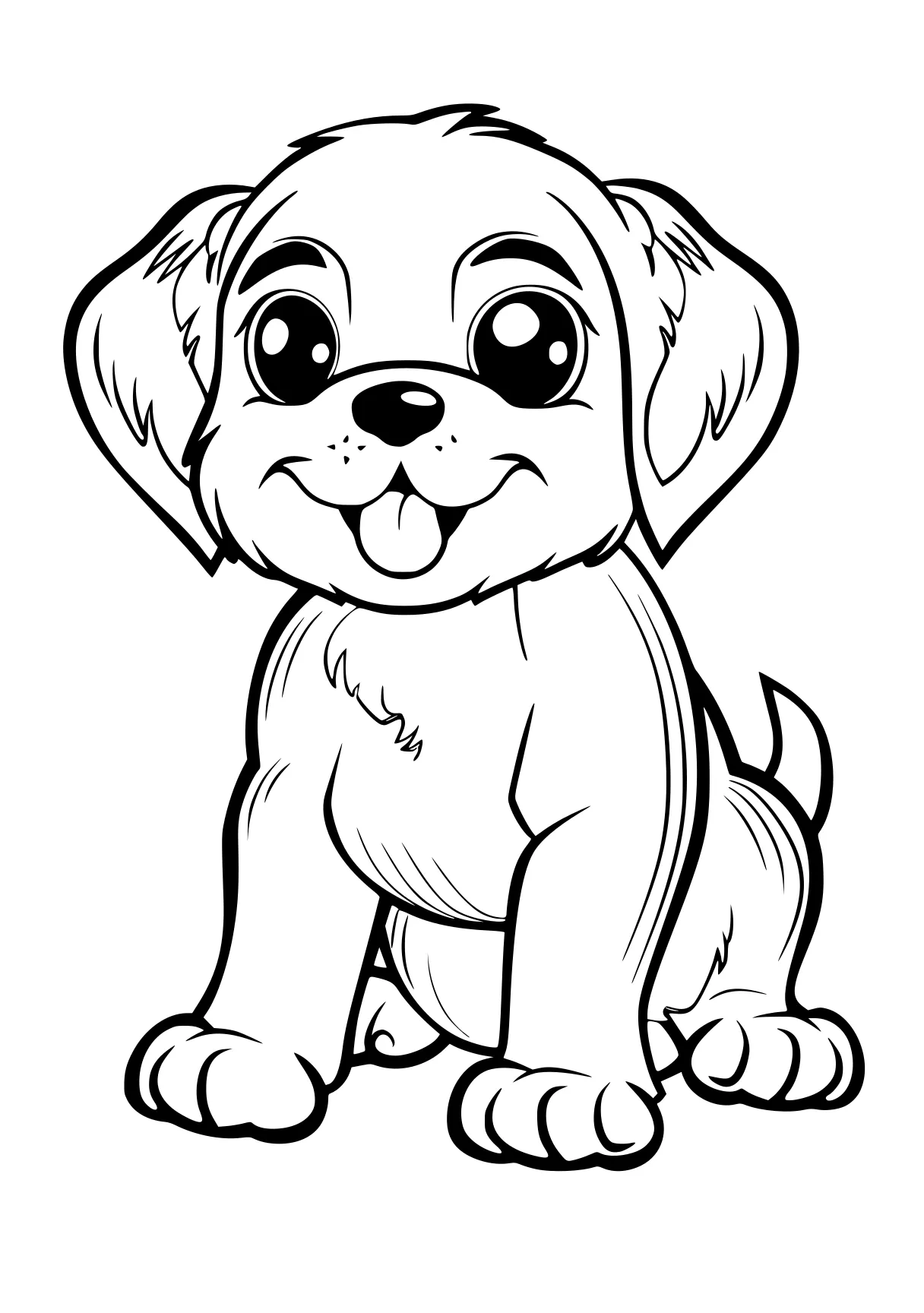 puppy dog coloring pages puppy, retriever, winnie, bulldog, pug, free page downloads