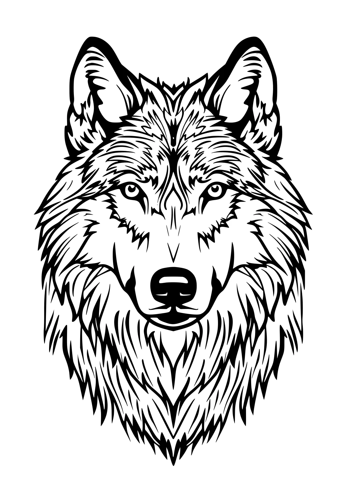 wolf coloring pages wolf, werewolf, husky, polar, design, free page downloads