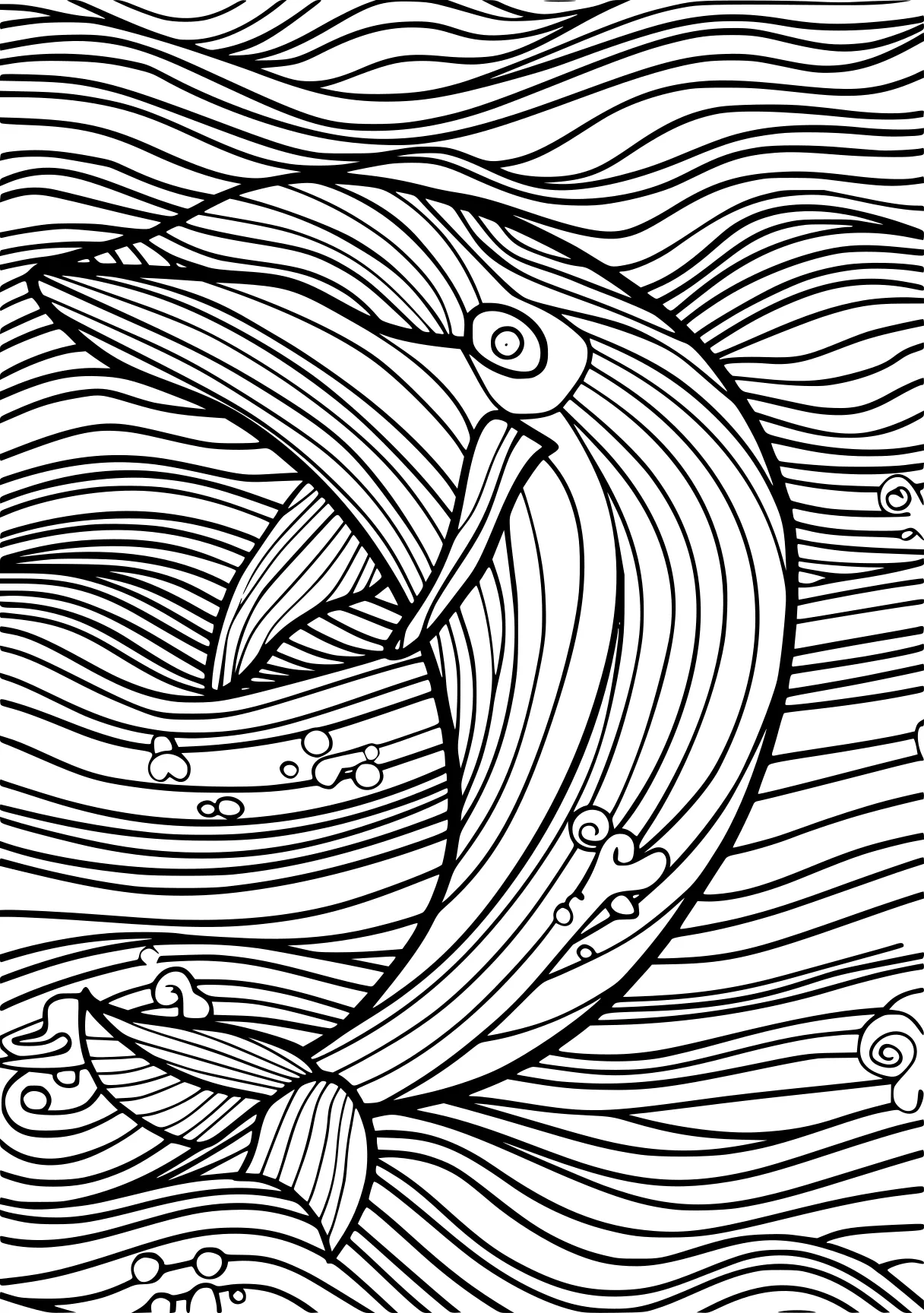 bluey coloring sheet zentangle, whale, narwhal, free page downloads